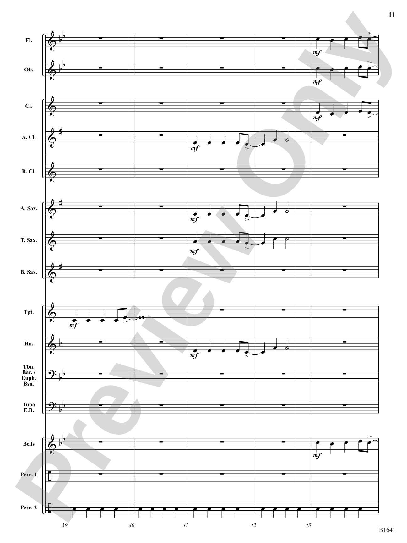 Jolly Rockin' Nicholas: Concert Band Conductor Score & Parts