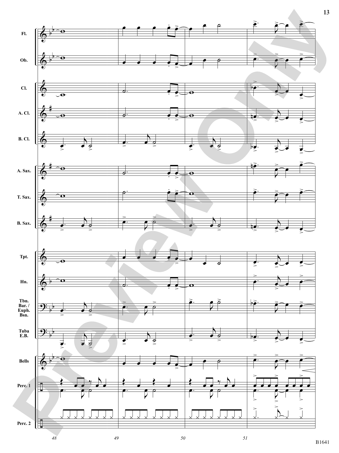 Jolly Rockin' Nicholas: Concert Band Conductor Score & Parts