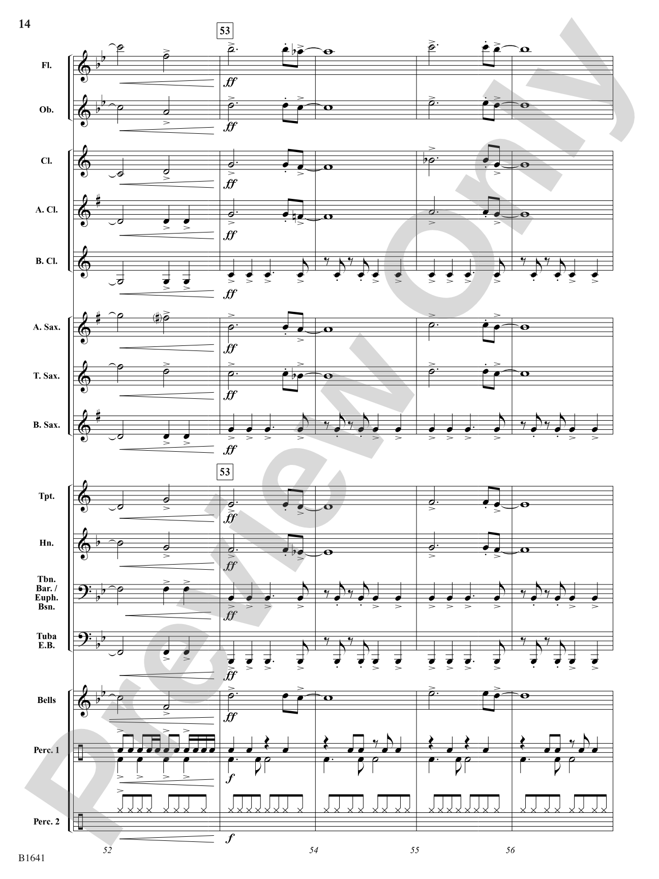 Jolly Rockin' Nicholas: Concert Band Conductor Score & Parts