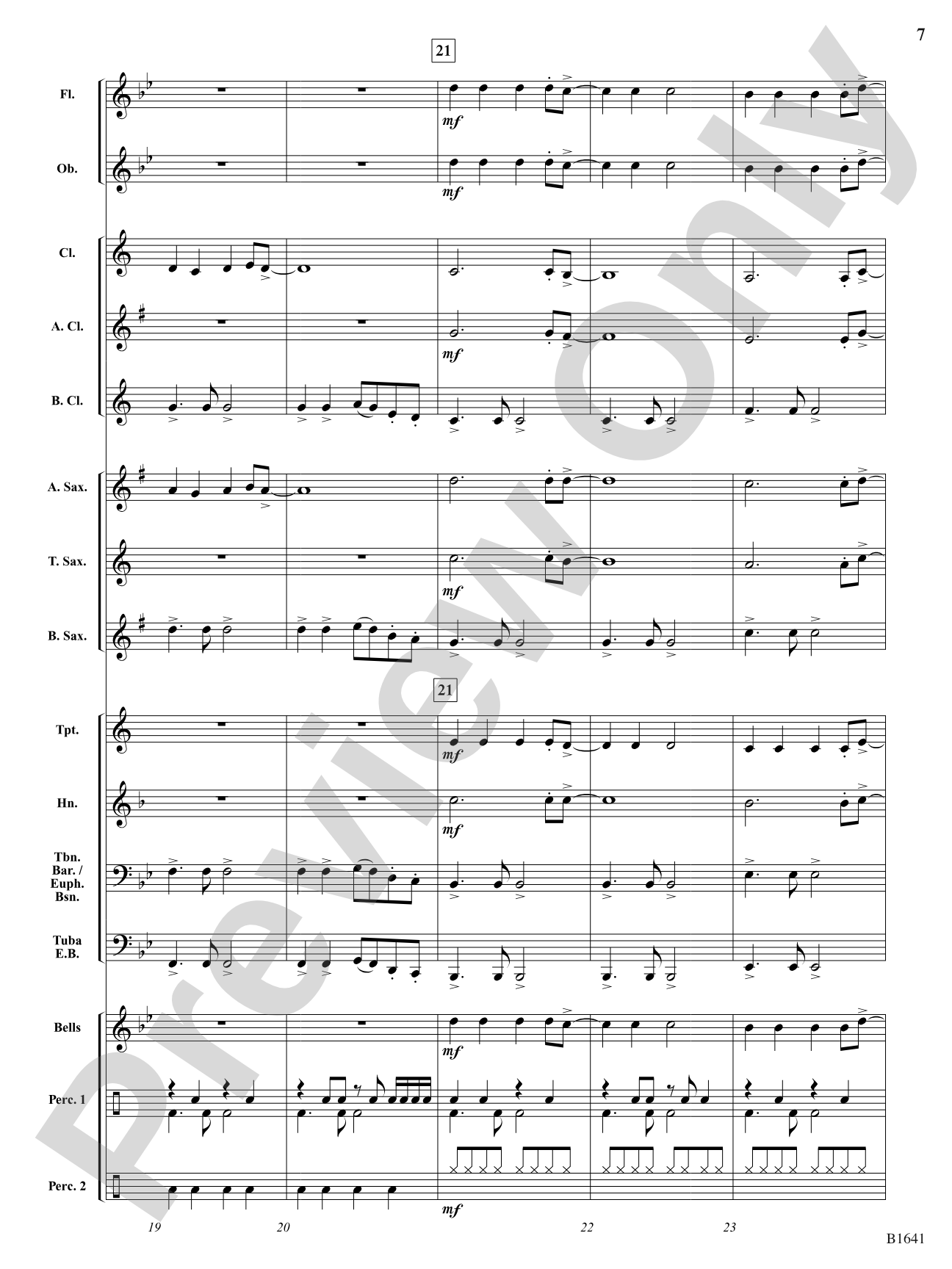 Jolly Rockin' Nicholas: Concert Band Conductor Score & Parts