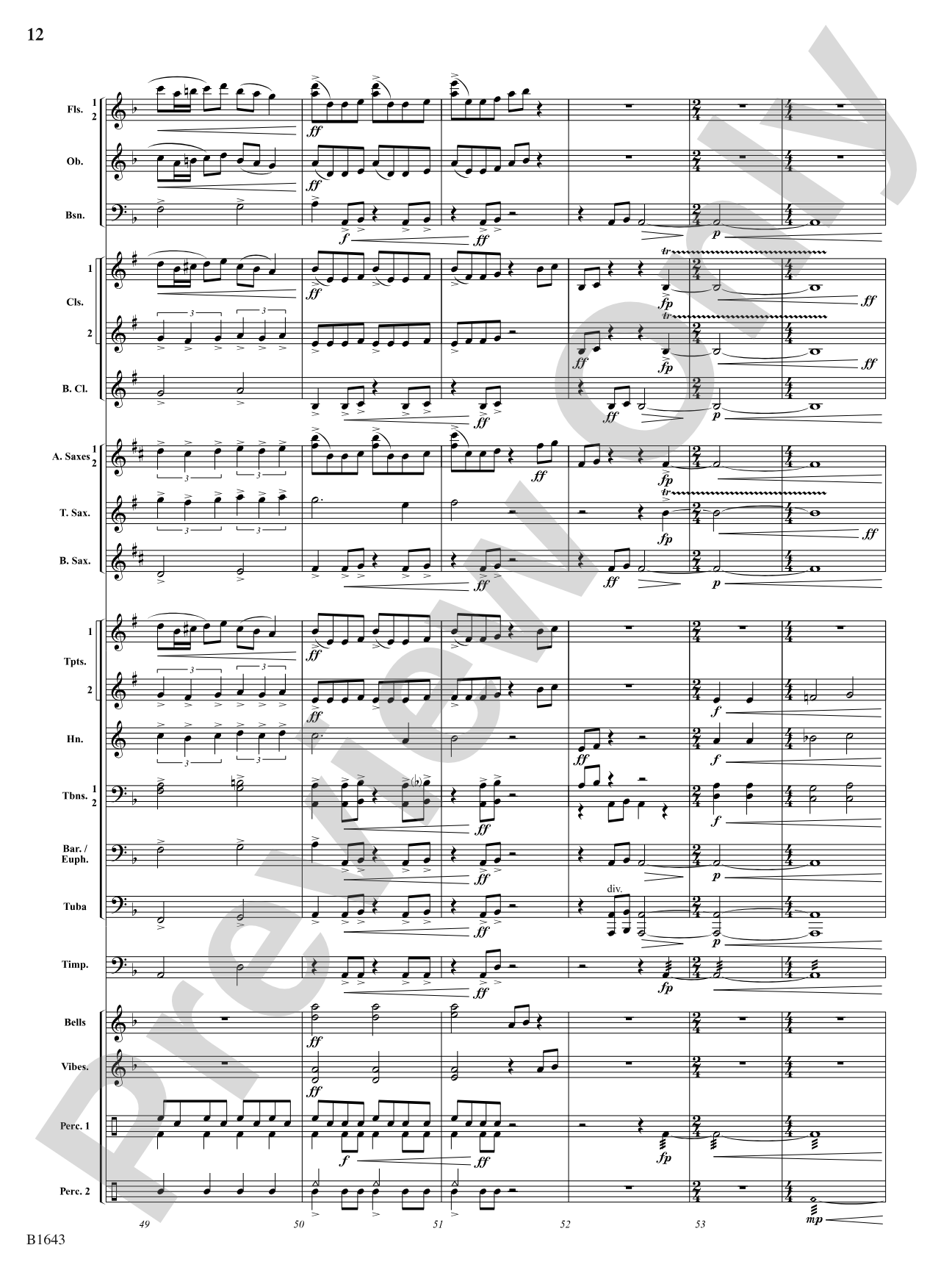 Solstice Dance: Concert Band Conductor Score & Parts