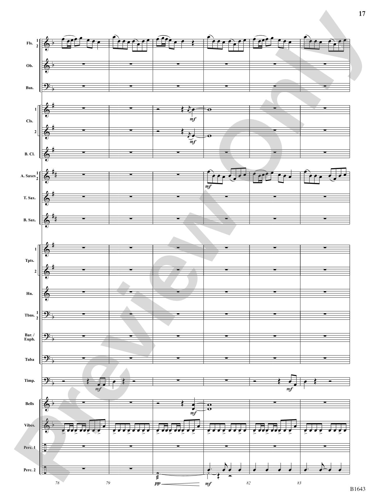 Solstice Dance: Concert Band Conductor Score & Parts