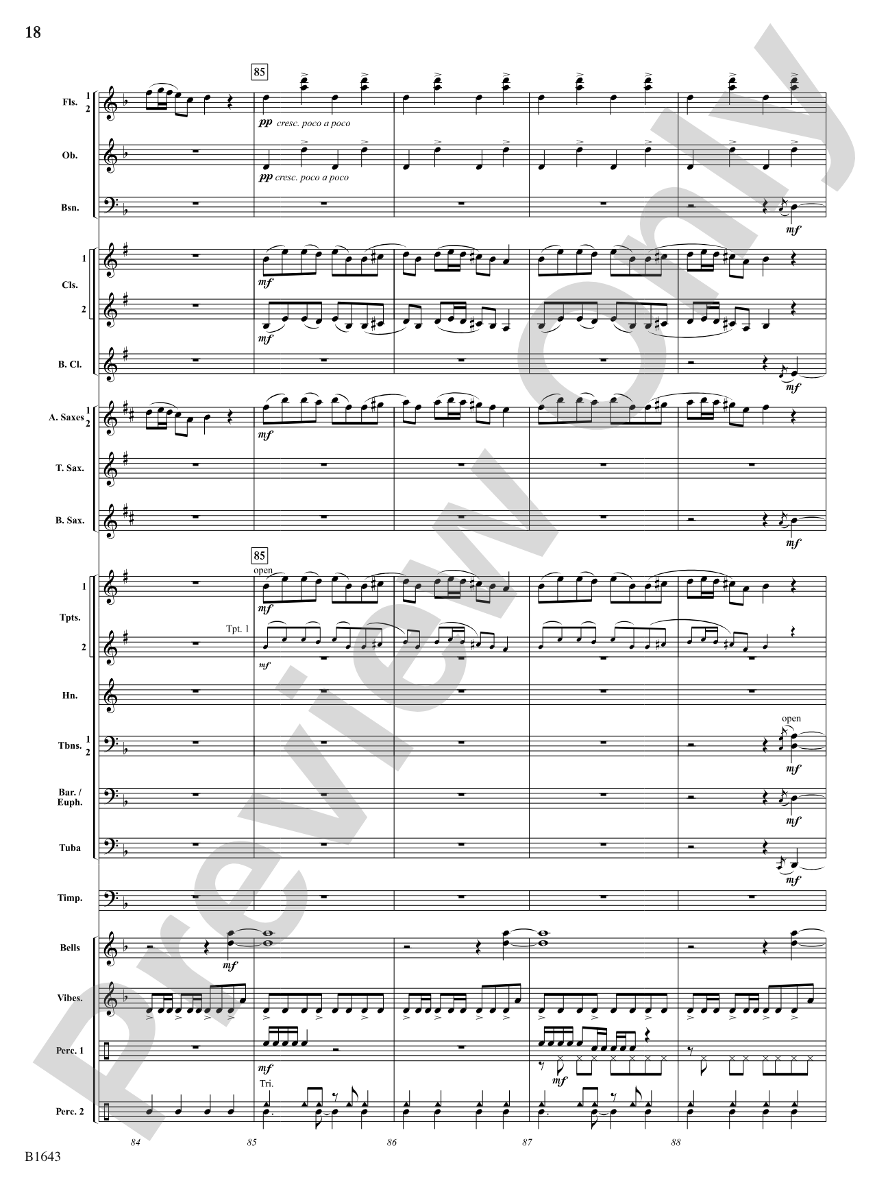Solstice Dance: Concert Band Conductor Score & Parts