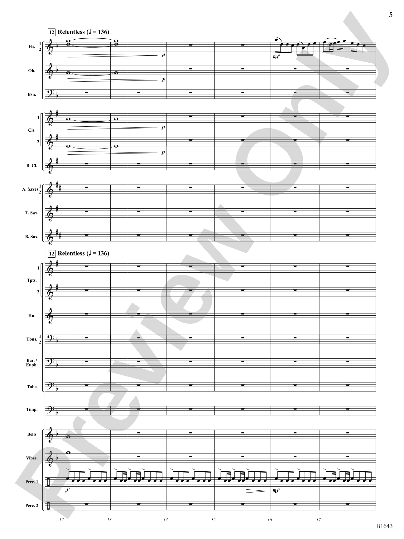 Solstice Dance: Concert Band Conductor Score & Parts