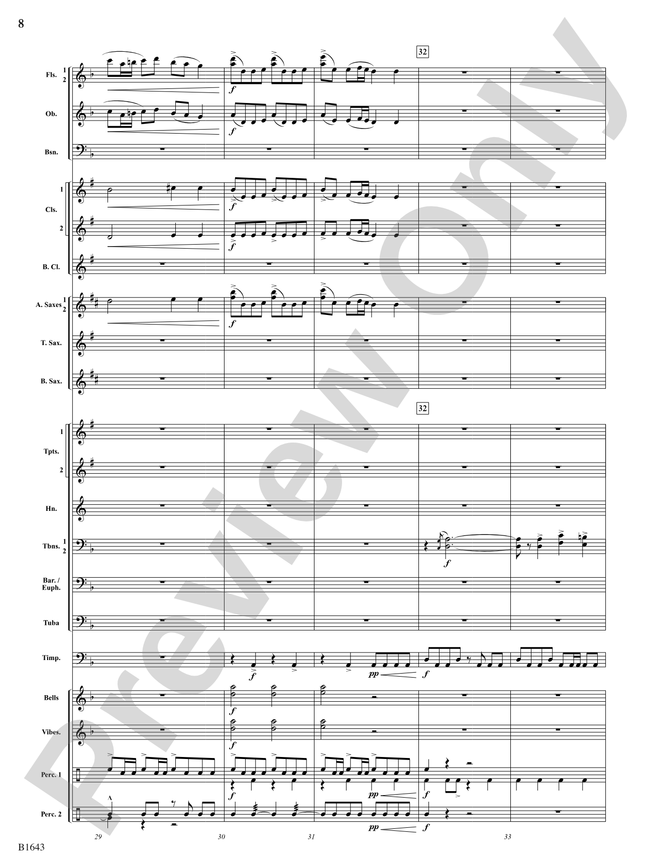 Solstice Dance: Concert Band Conductor Score & Parts