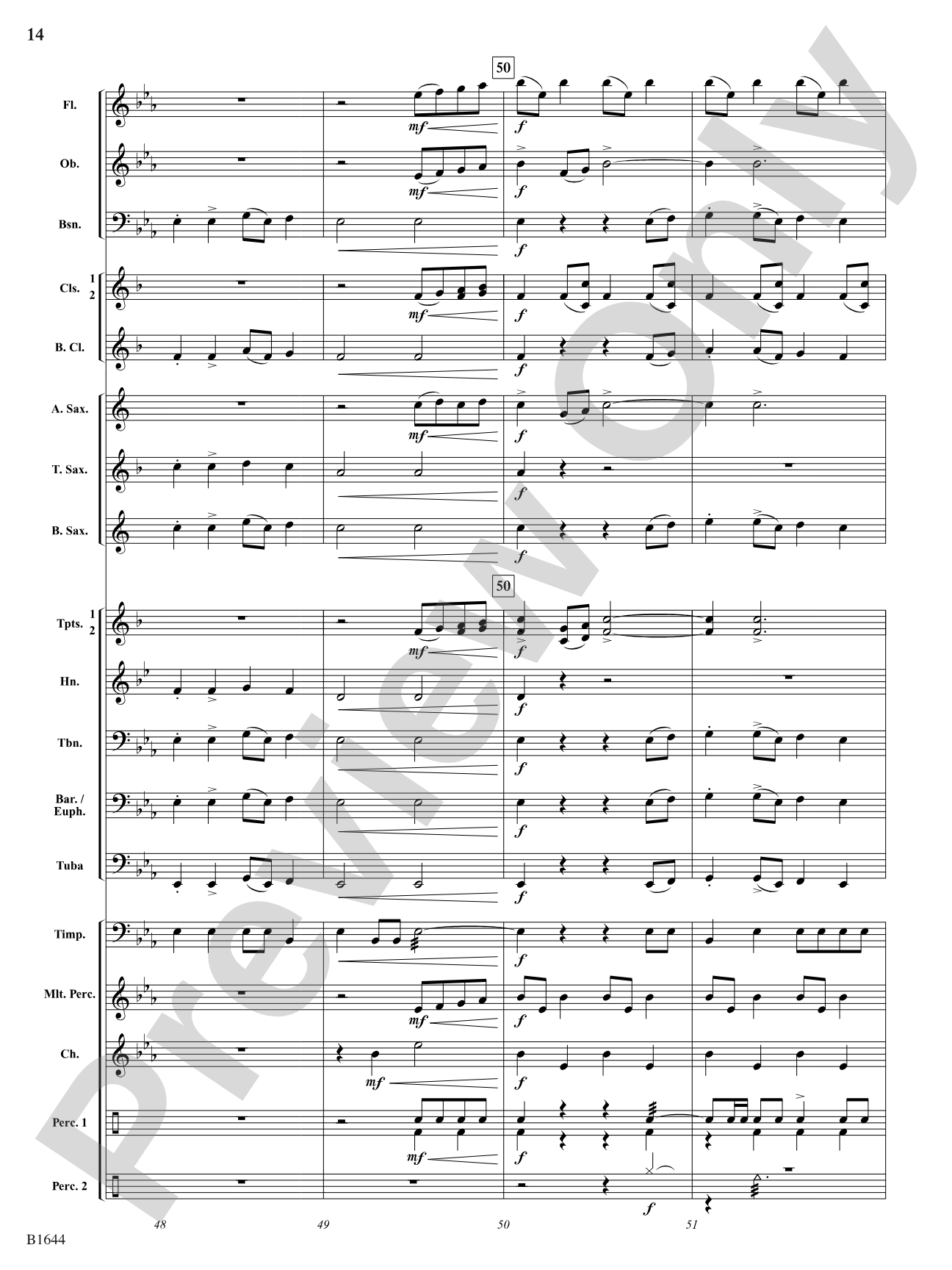 Palo Duro Sunrise: Concert Band Conductor Score & Parts