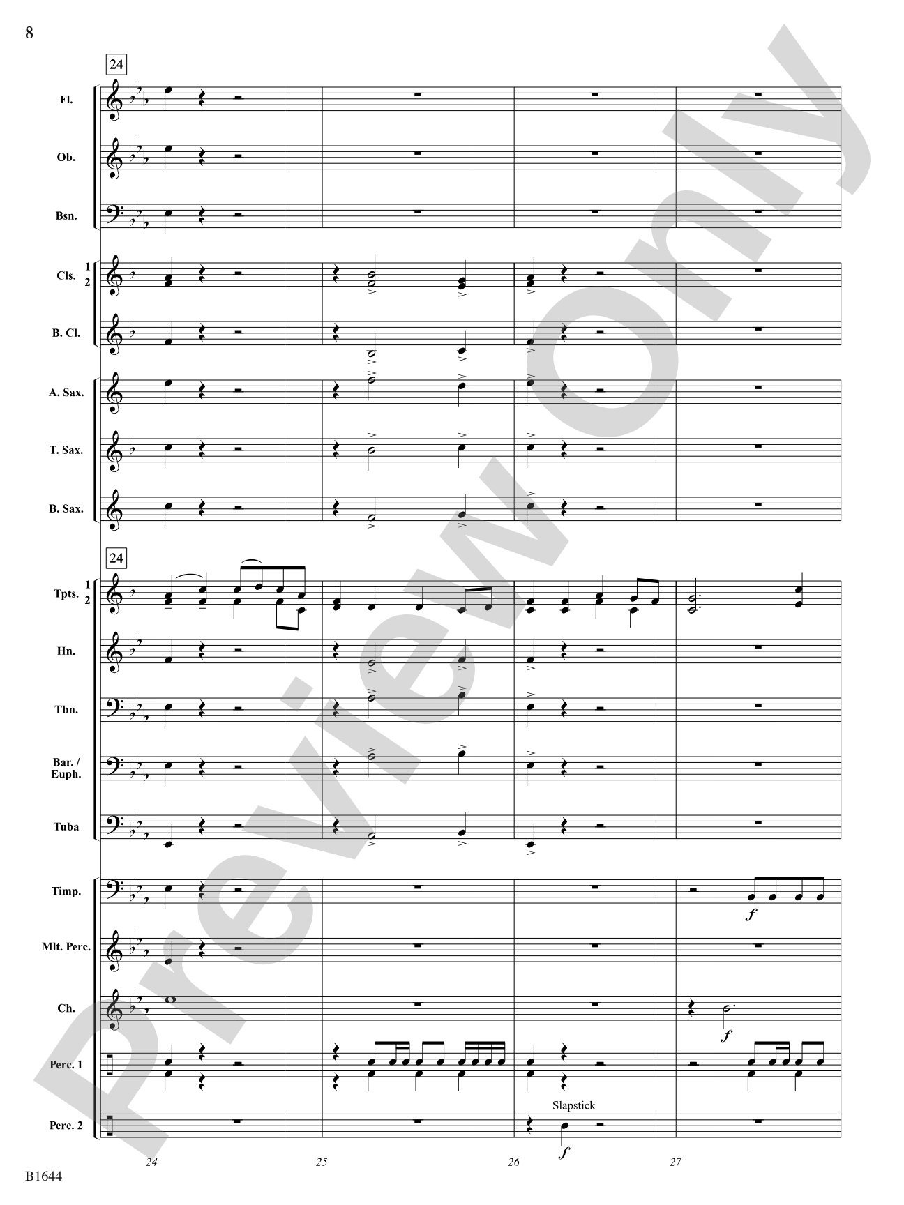 Palo Duro Sunrise: Concert Band Conductor Score & Parts