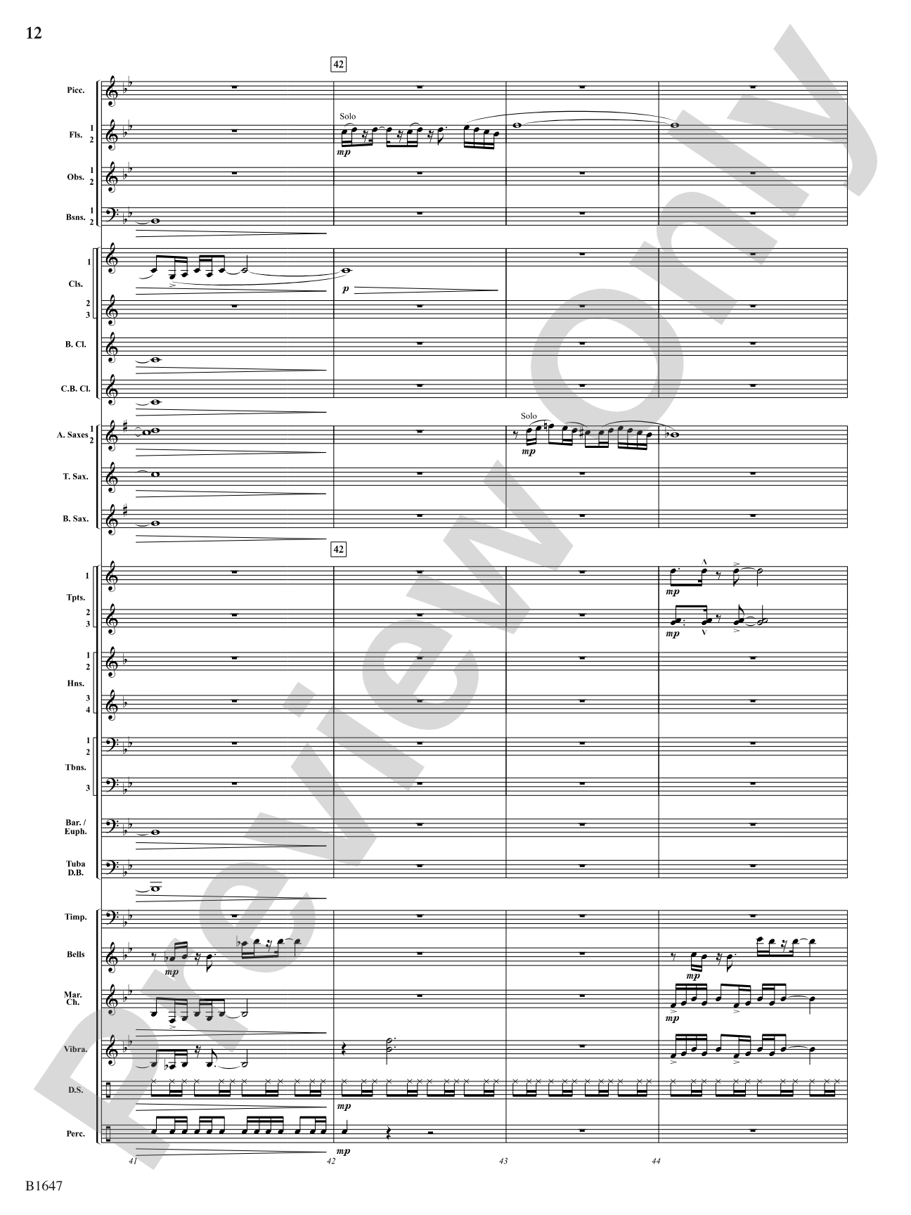 Backstage Pass: Concert Band Conductor Score & Parts