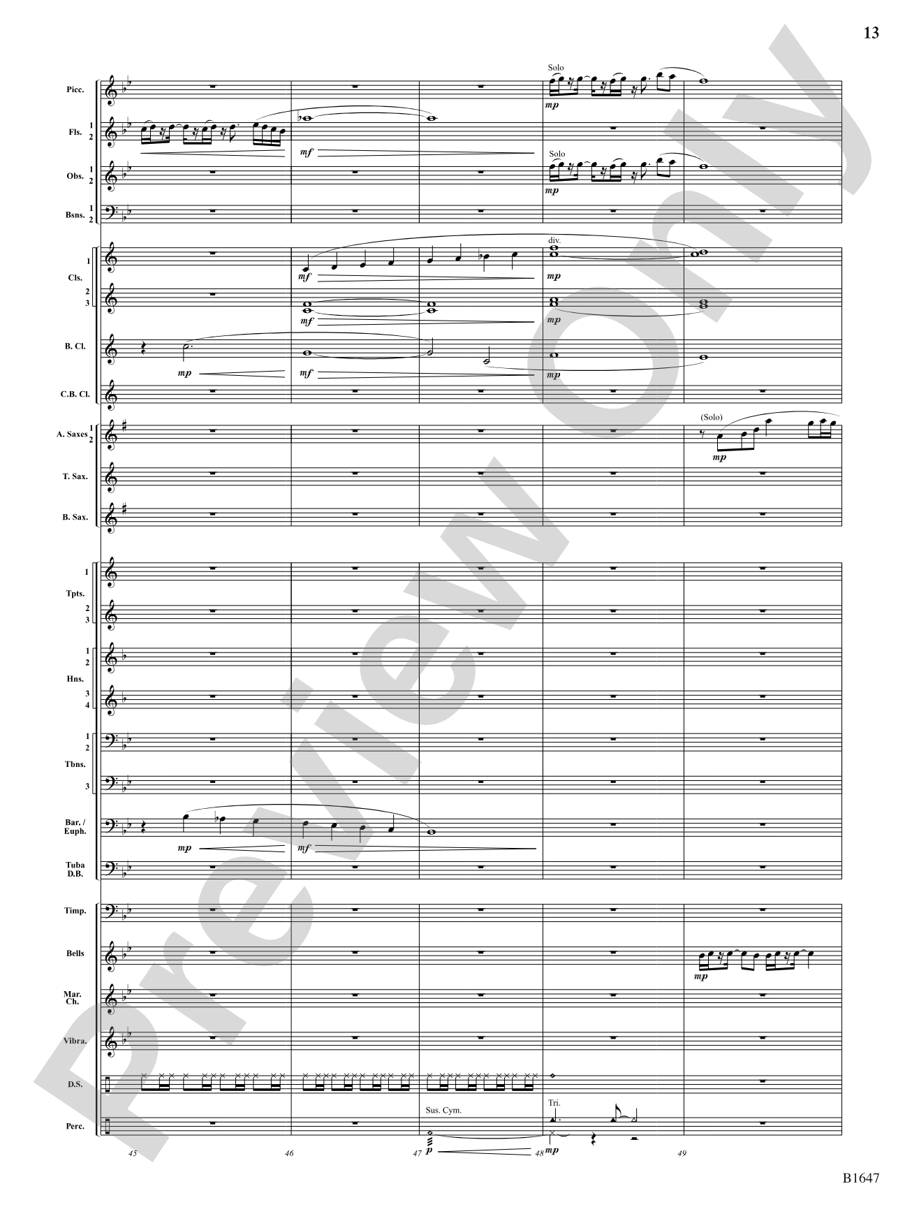 Backstage Pass: Concert Band Conductor Score & Parts