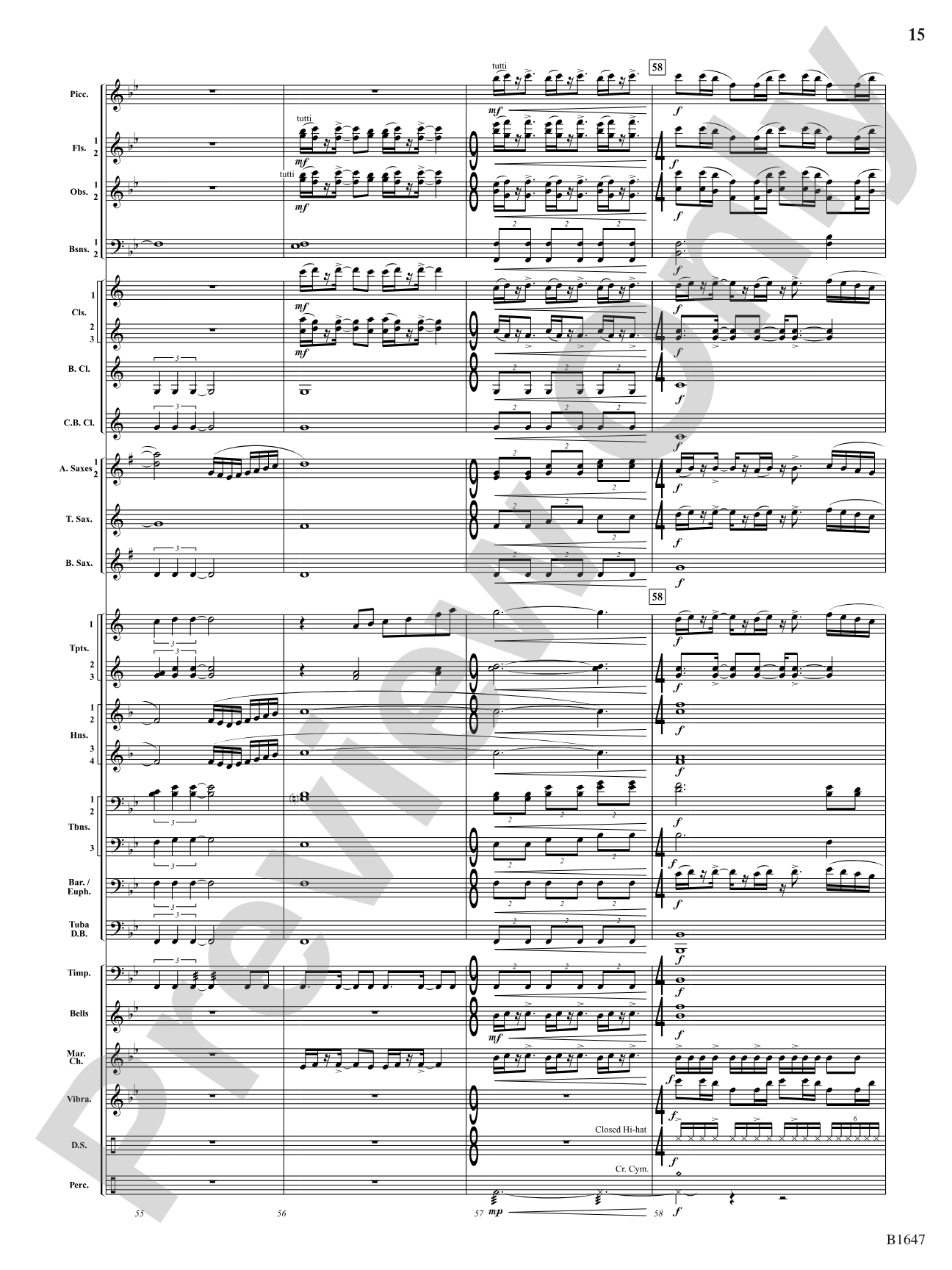 Backstage Pass: Concert Band Conductor Score & Parts