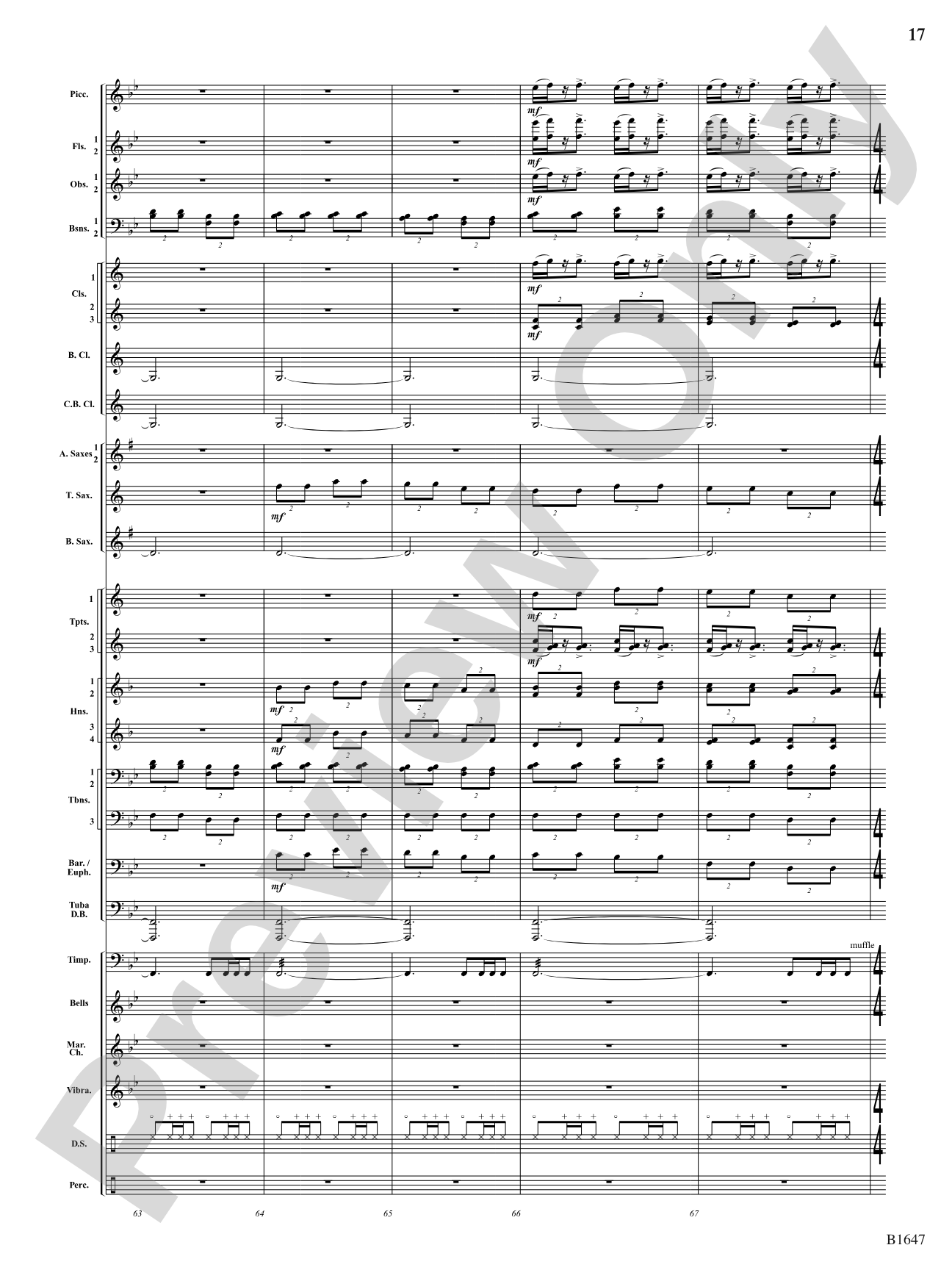 Backstage Pass: Concert Band Conductor Score & Parts