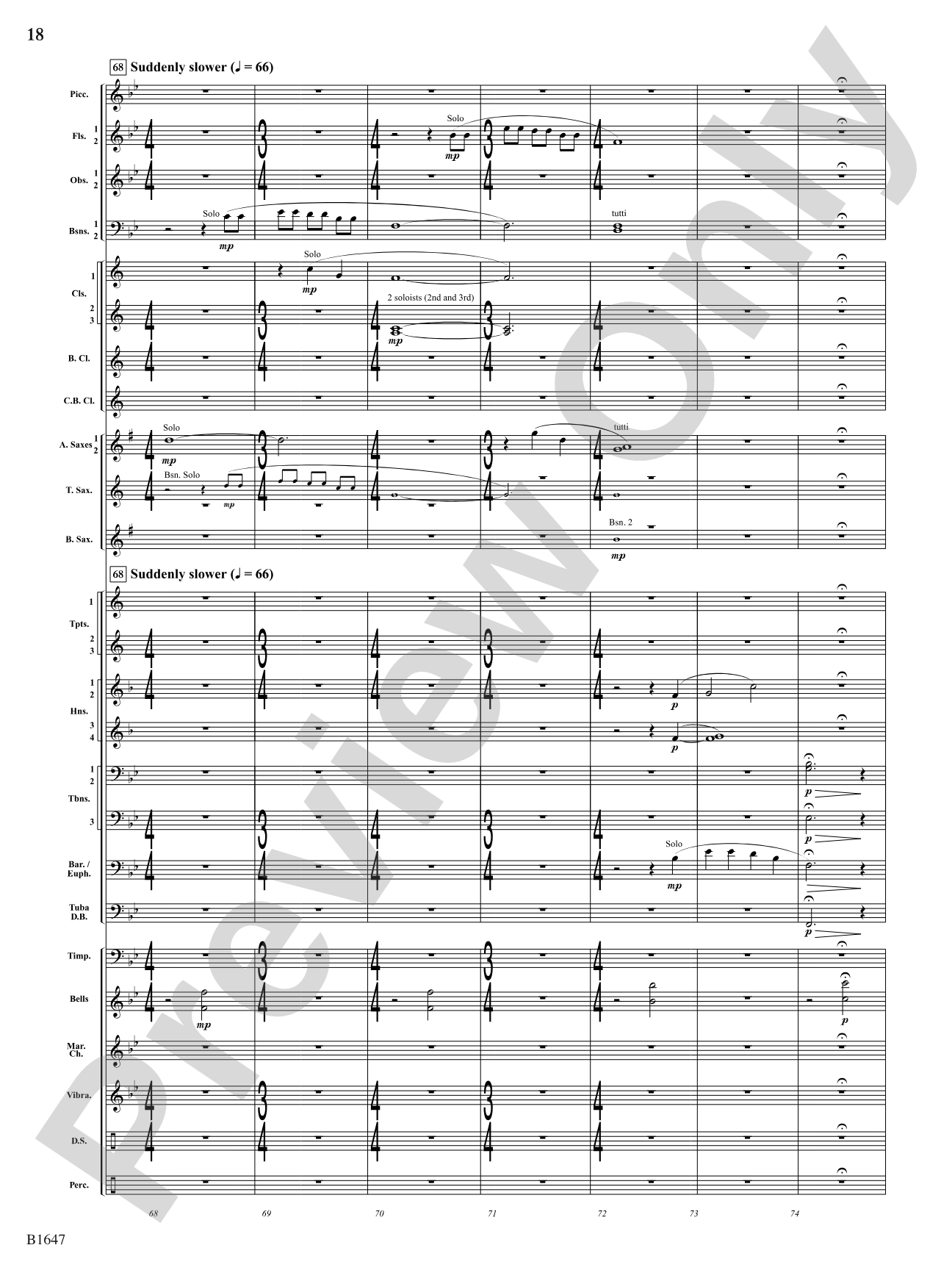 Backstage Pass: Concert Band Conductor Score & Parts