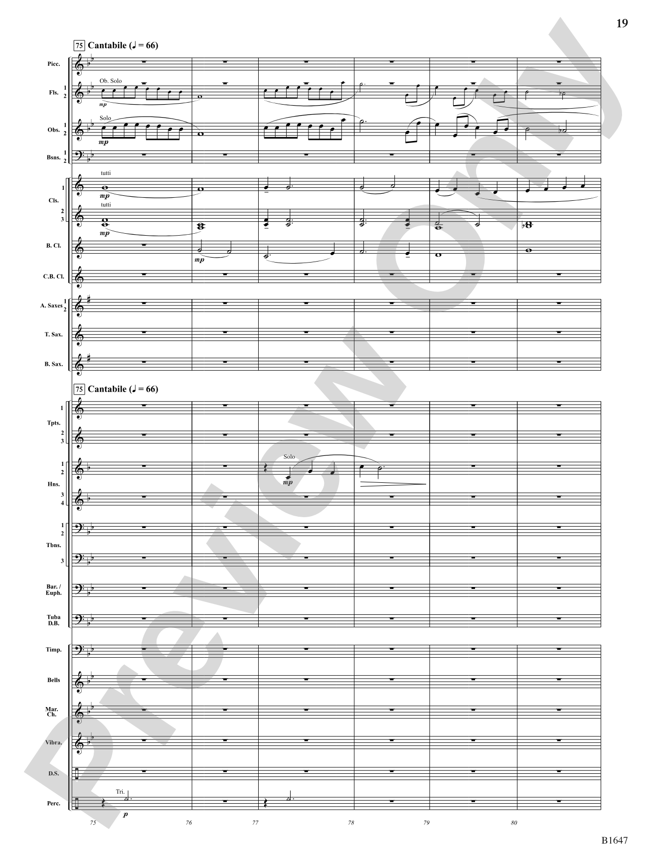 Backstage Pass: Concert Band Conductor Score & Parts