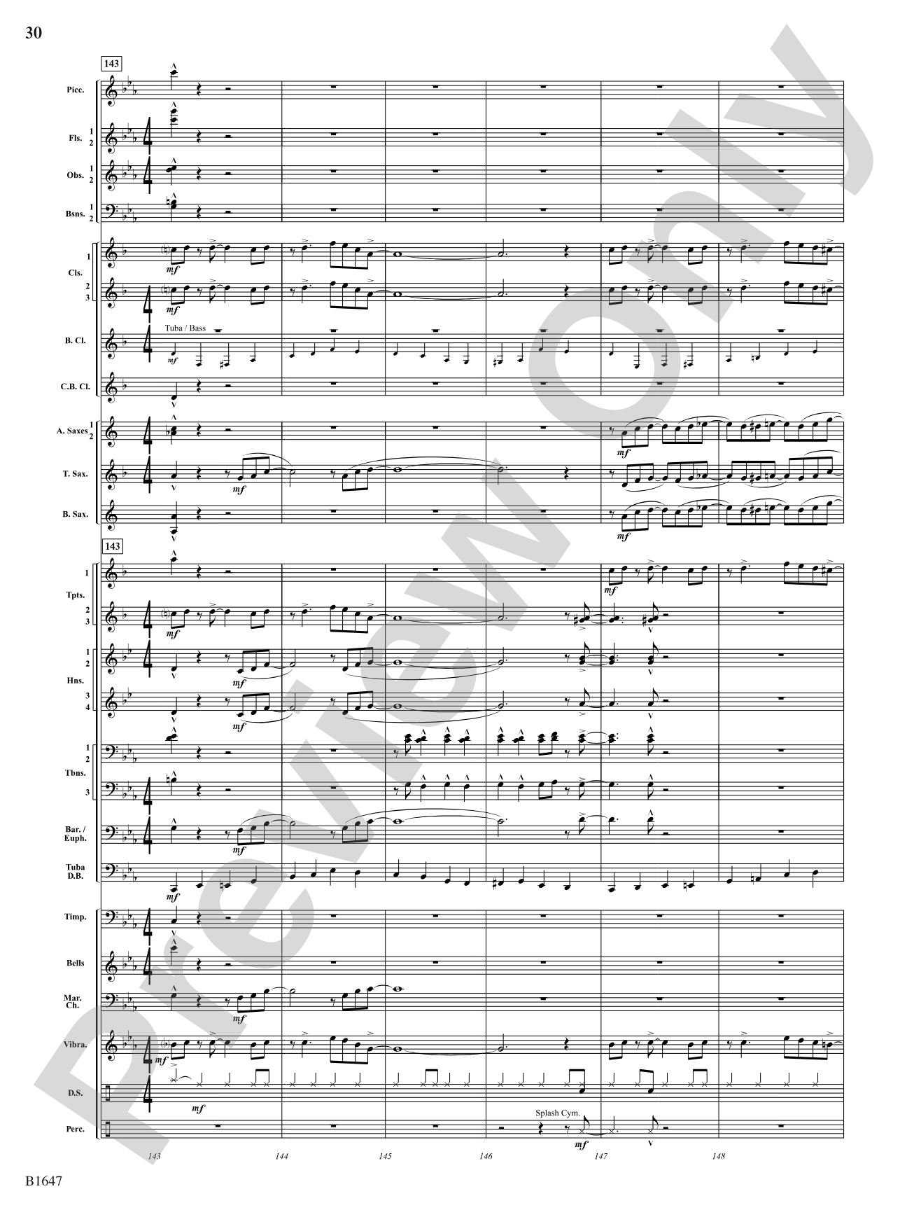 Backstage Pass: Concert Band Conductor Score & Parts