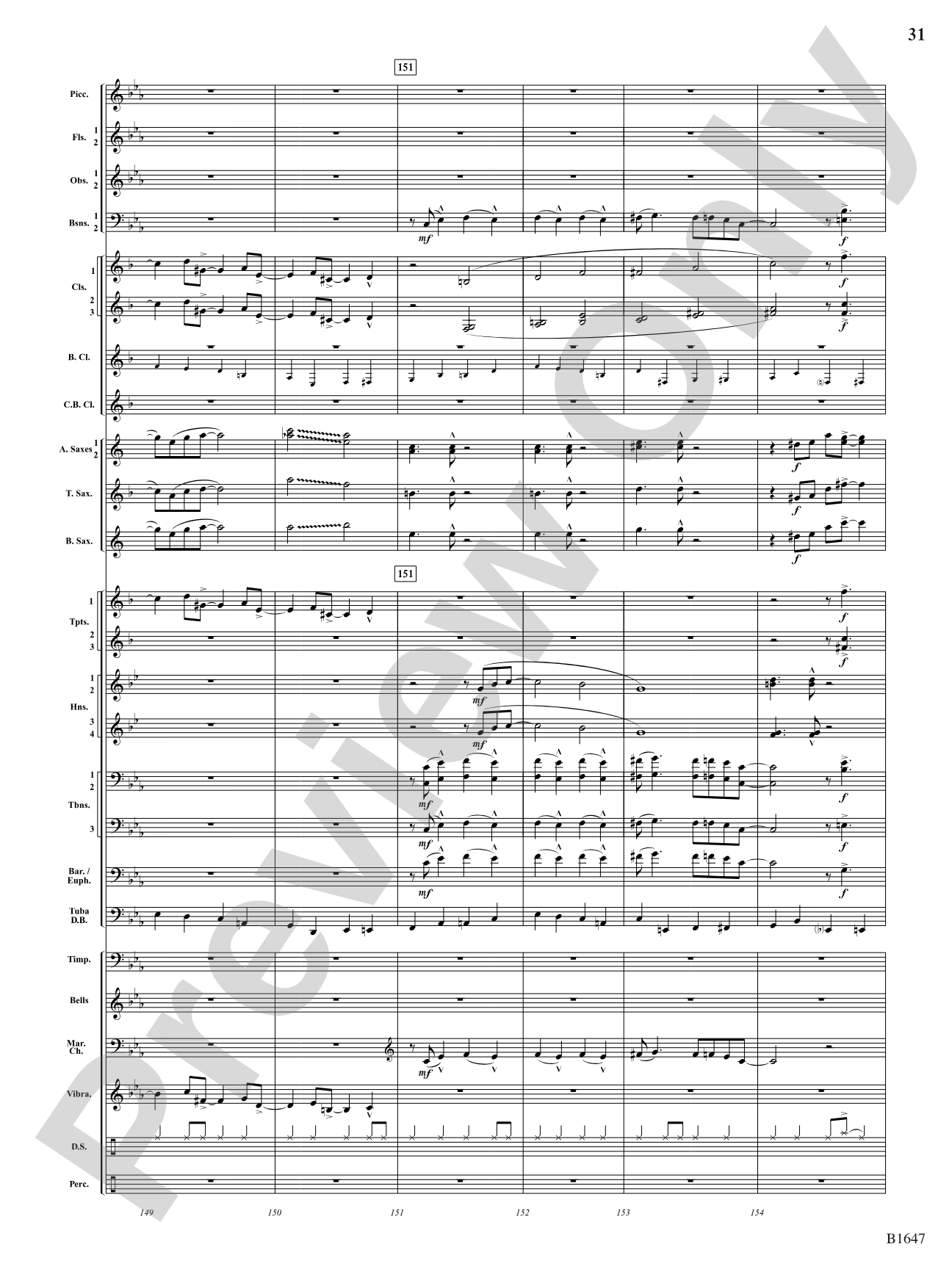 Backstage Pass: Concert Band Conductor Score & Parts