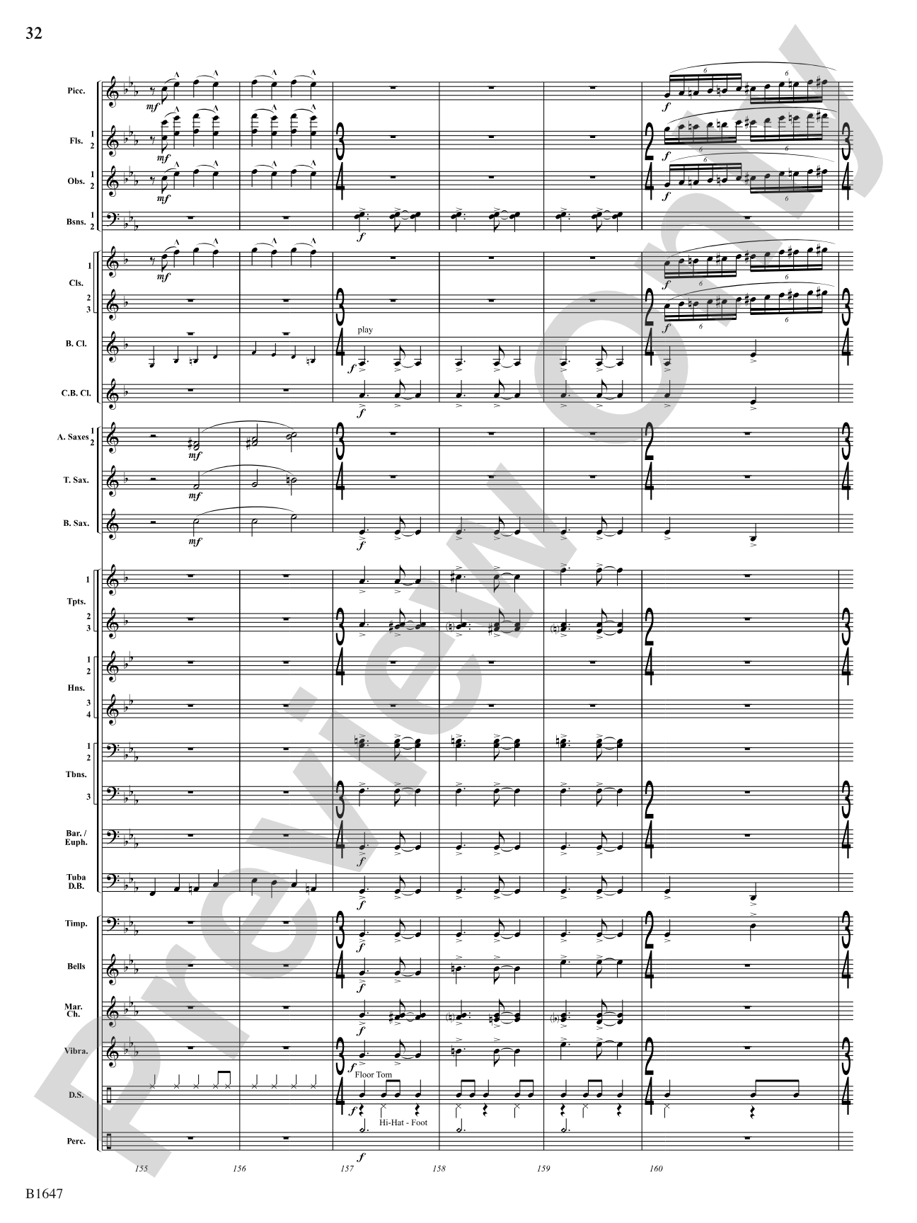 Backstage Pass: Concert Band Conductor Score & Parts