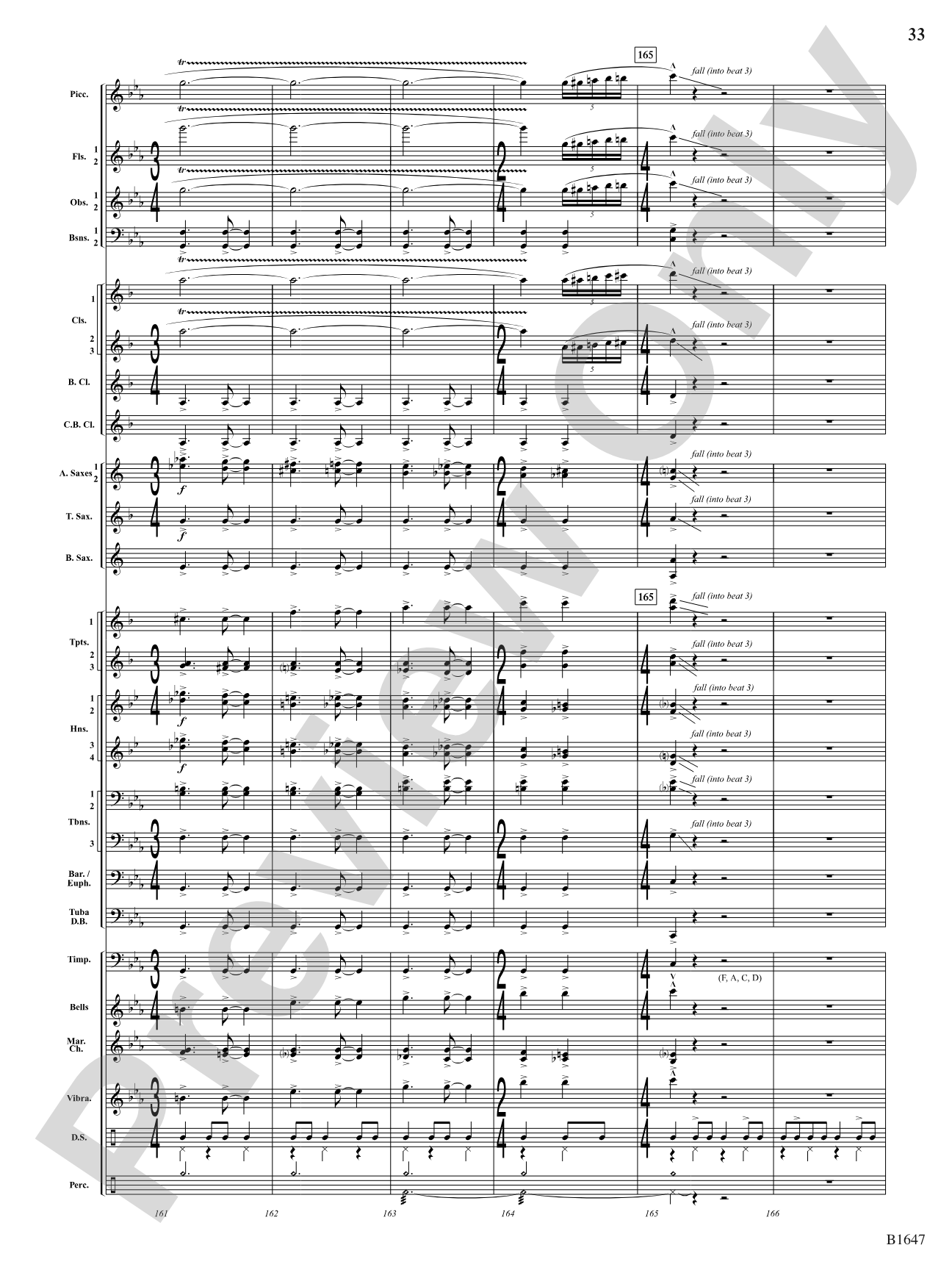 Backstage Pass: Concert Band Conductor Score & Parts