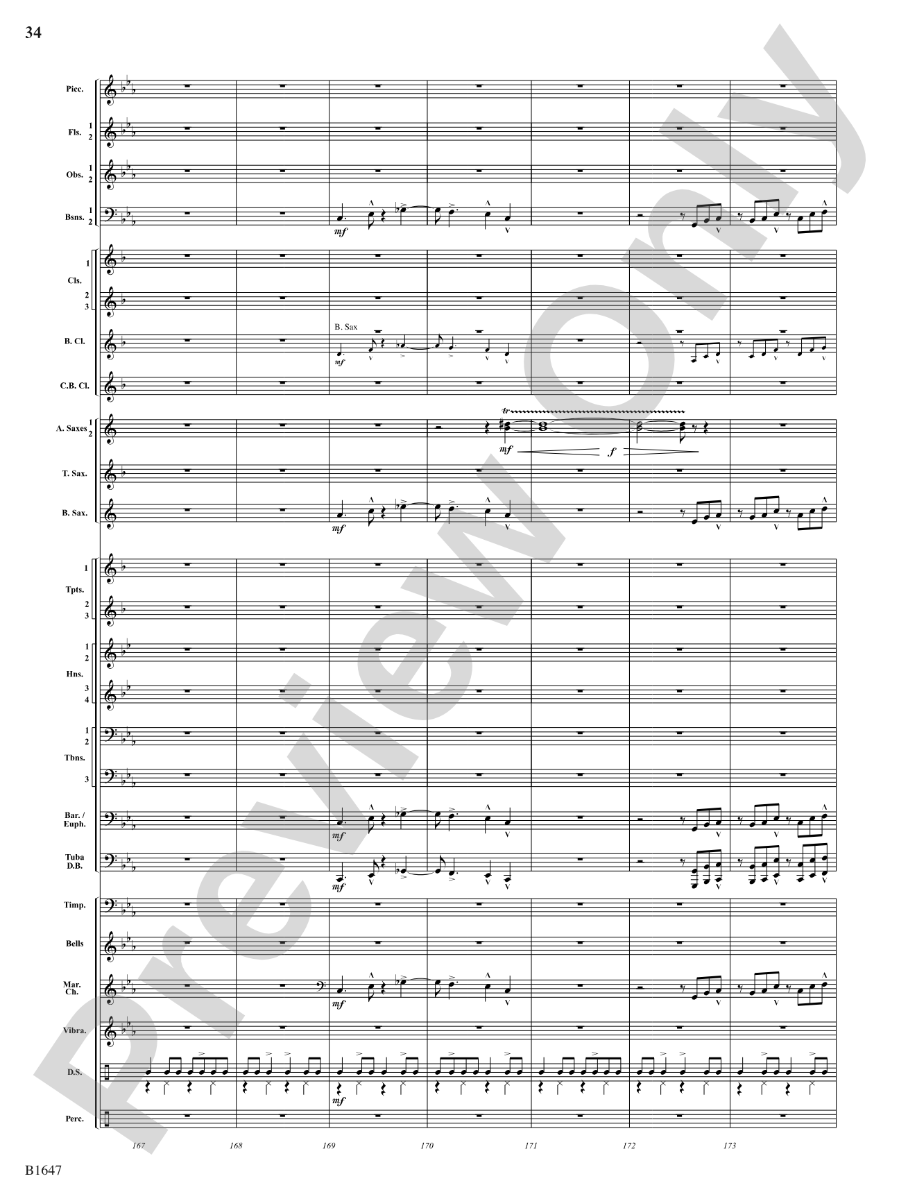 Backstage Pass: Concert Band Conductor Score & Parts