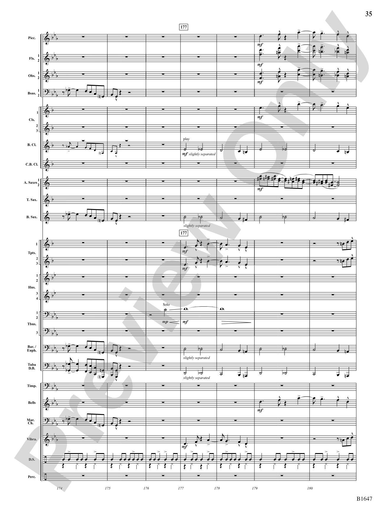 Backstage Pass: Concert Band Conductor Score & Parts