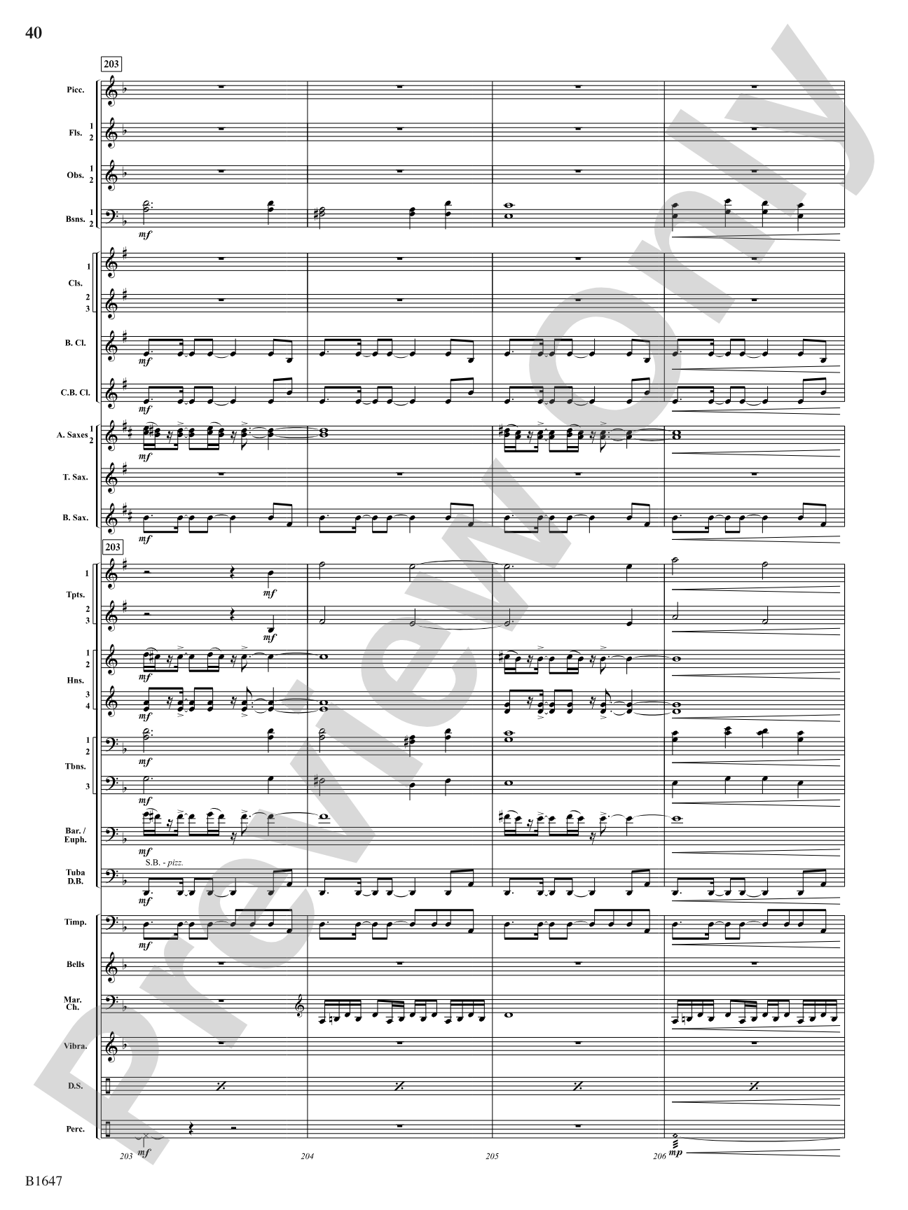 Backstage Pass: Concert Band Conductor Score & Parts