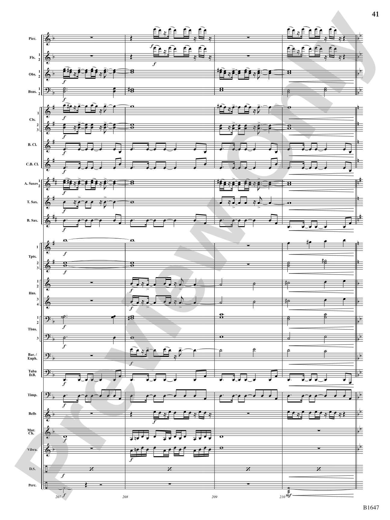 Backstage Pass: Concert Band Conductor Score & Parts