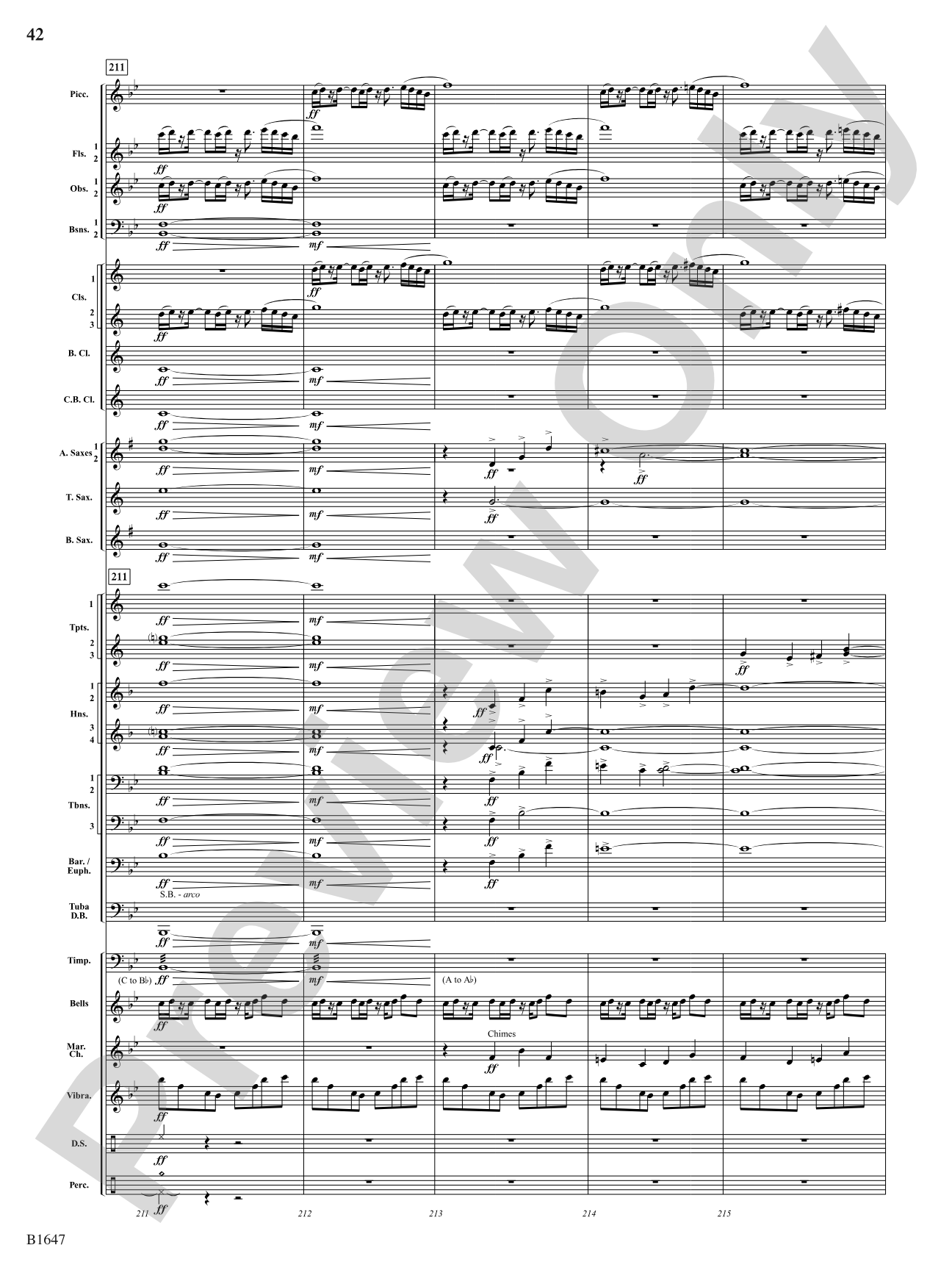 Backstage Pass: Concert Band Conductor Score & Parts