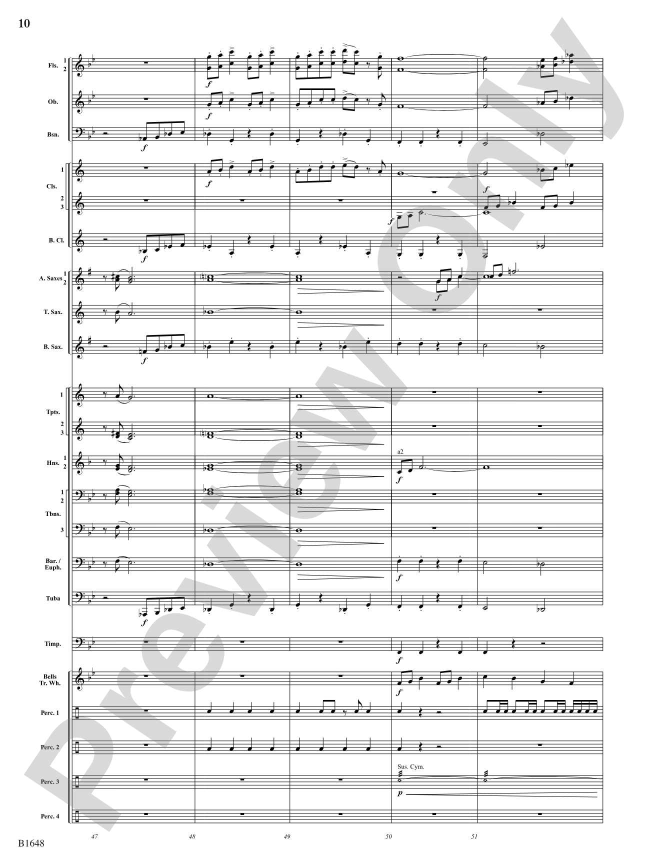 Runaway Circus Train: Concert Band Conductor Score & Parts
