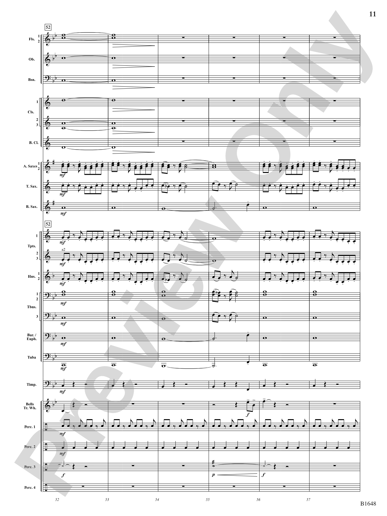 Runaway Circus Train: Concert Band Conductor Score & Parts