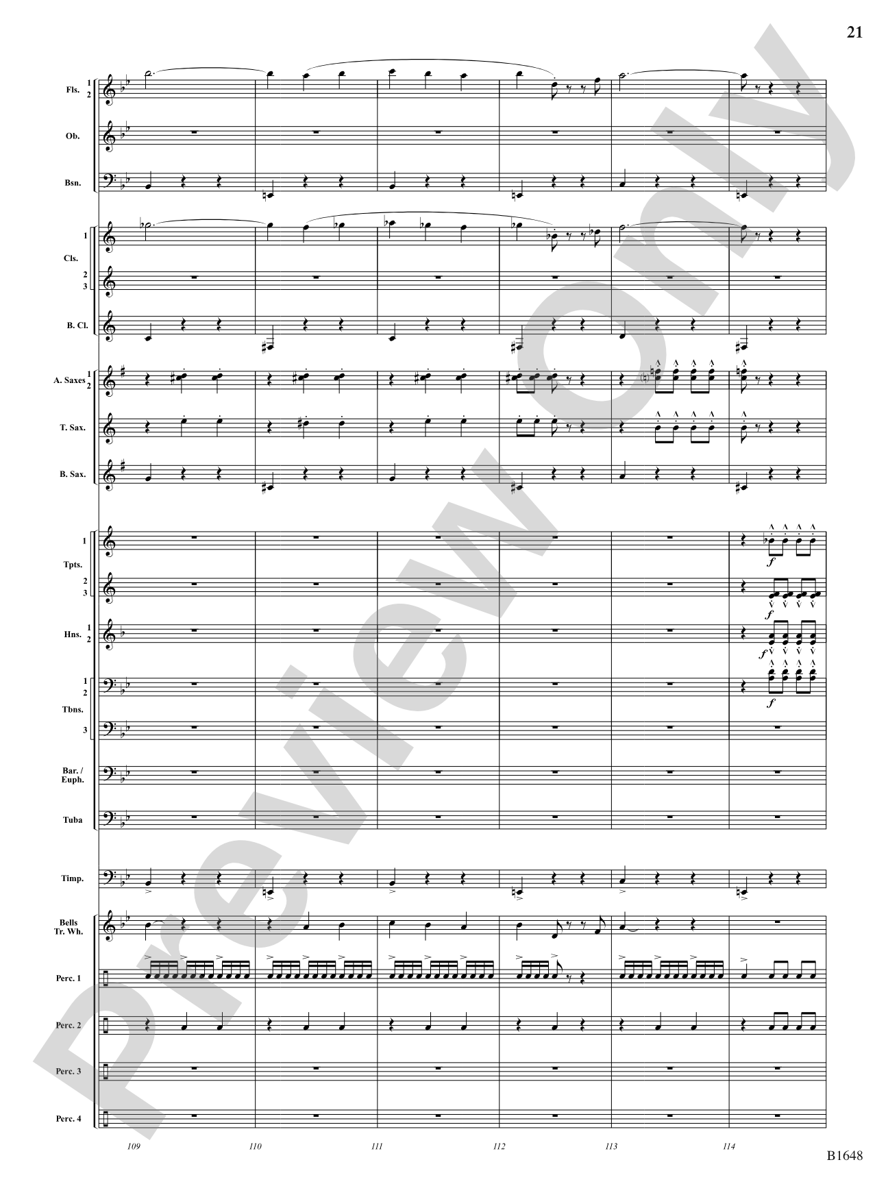 Runaway Circus Train: Concert Band Conductor Score & Parts