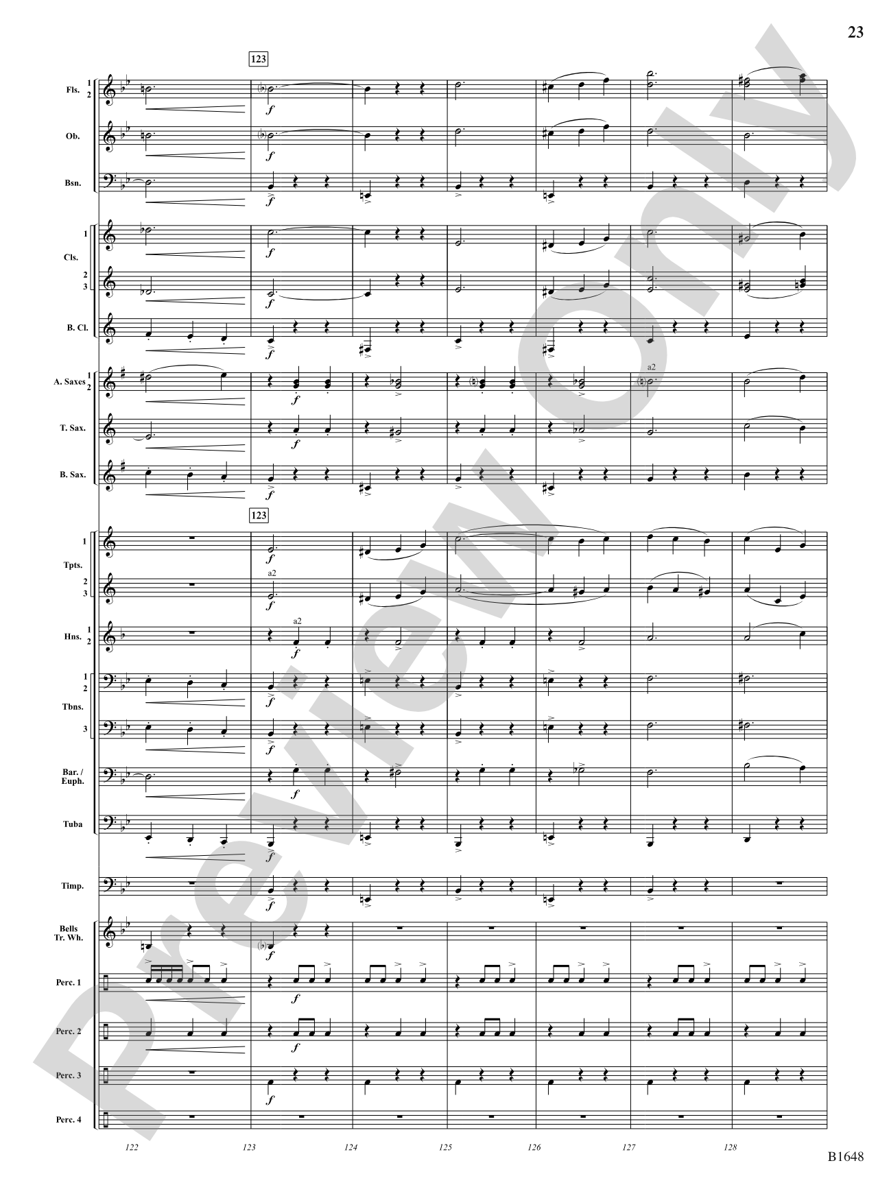 Runaway Circus Train: Concert Band Conductor Score & Parts