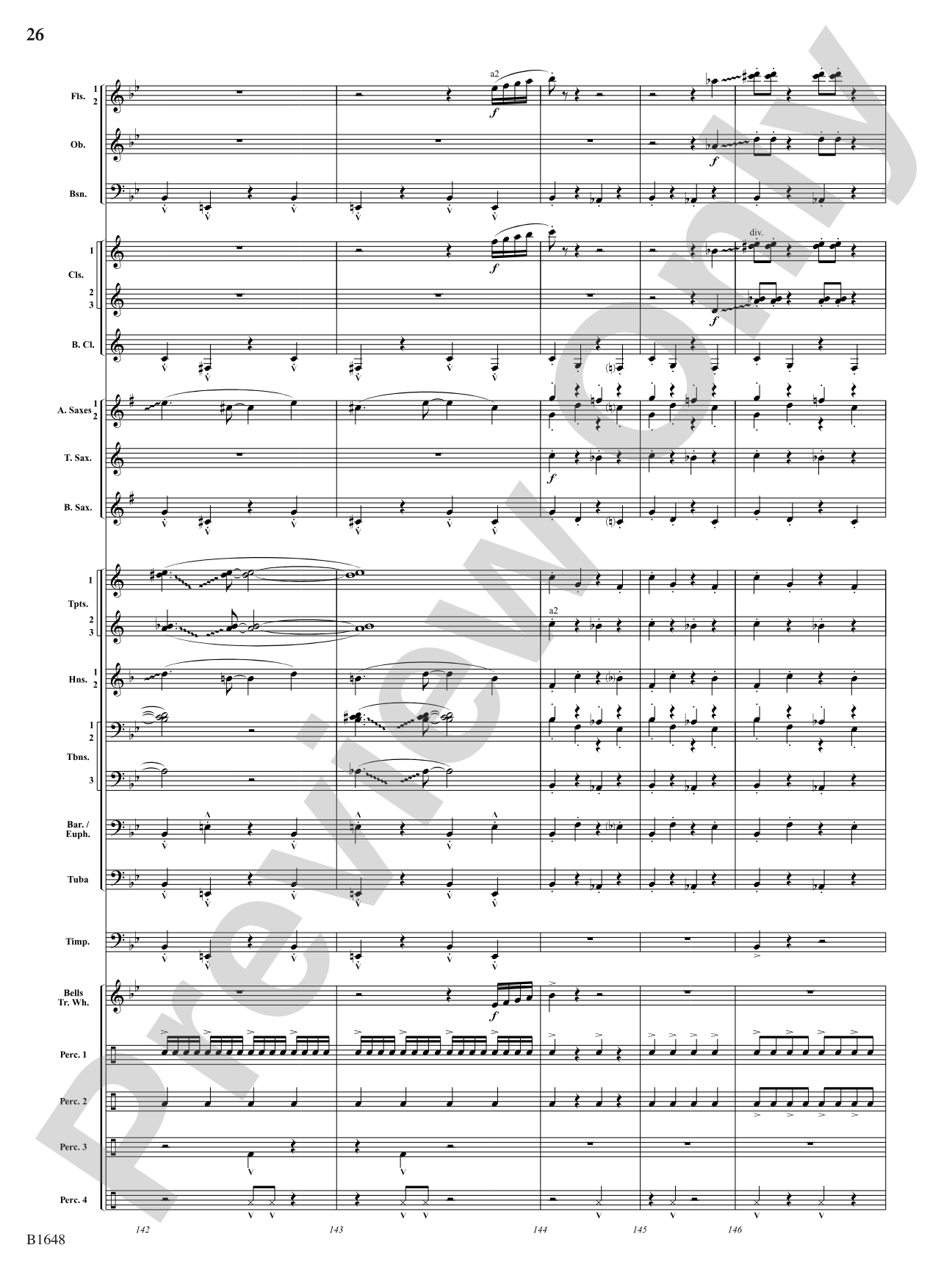 Runaway Circus Train: Concert Band Conductor Score & Parts