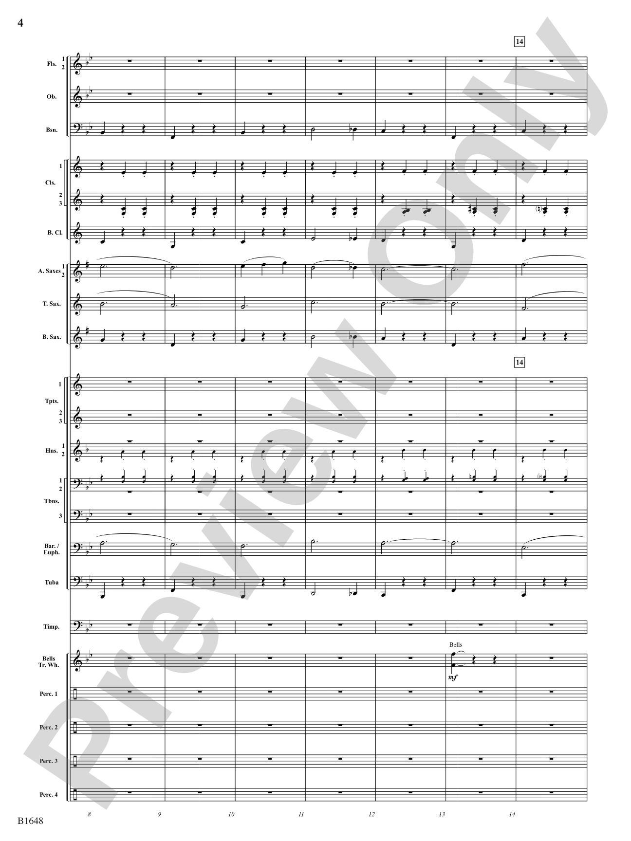 Runaway Circus Train: Concert Band Conductor Score & Parts