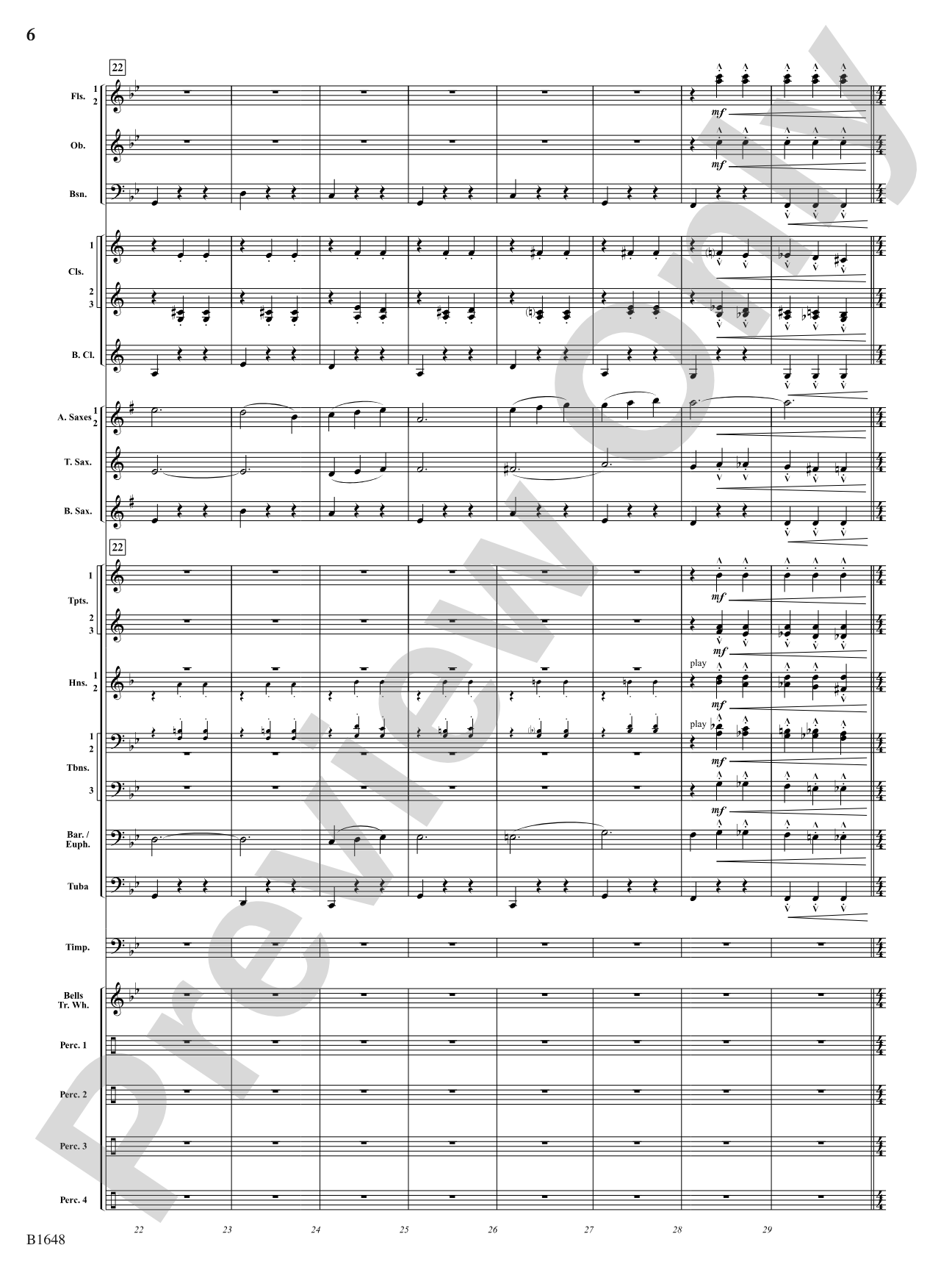 Runaway Circus Train: Concert Band Conductor Score & Parts