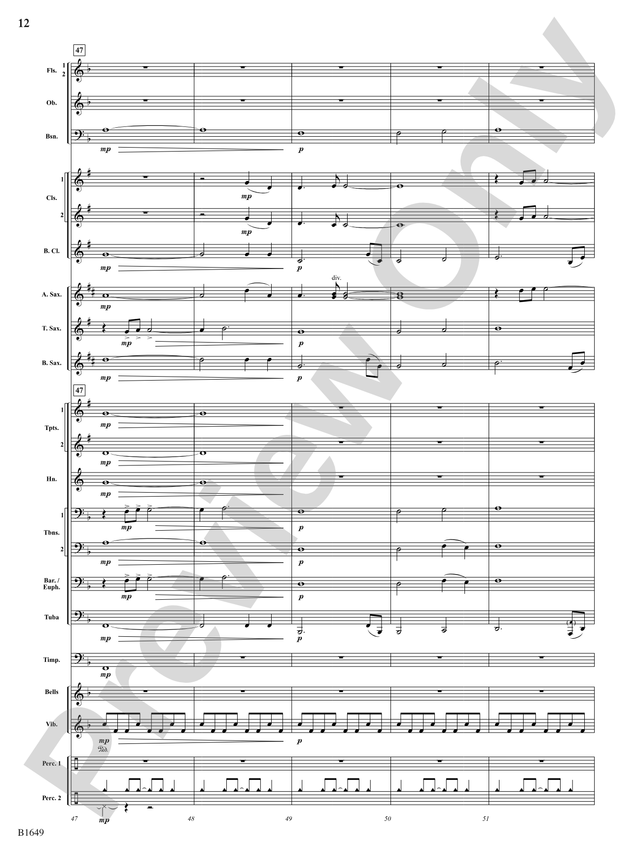 Epic Venture: Concert Band Conductor Score & Parts