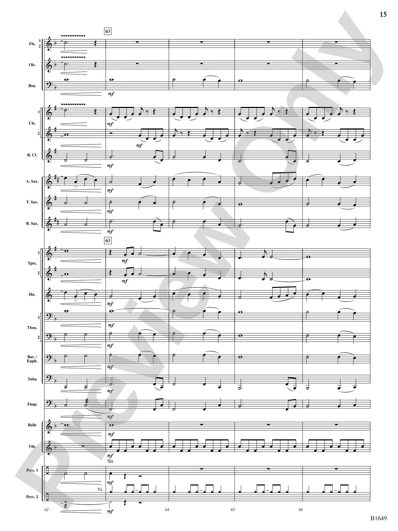 Epic Venture: Concert Band Conductor Score & Parts