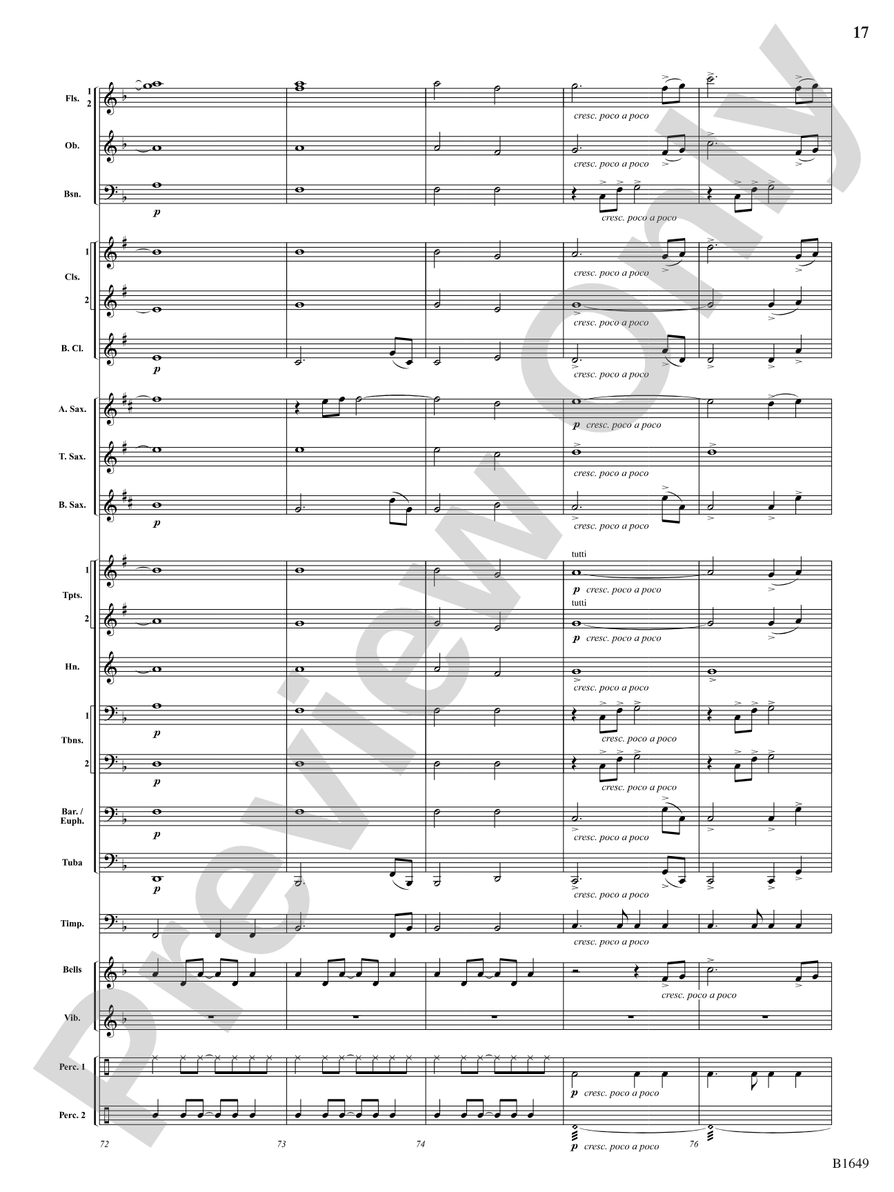 Epic Venture: Concert Band Conductor Score & Parts
