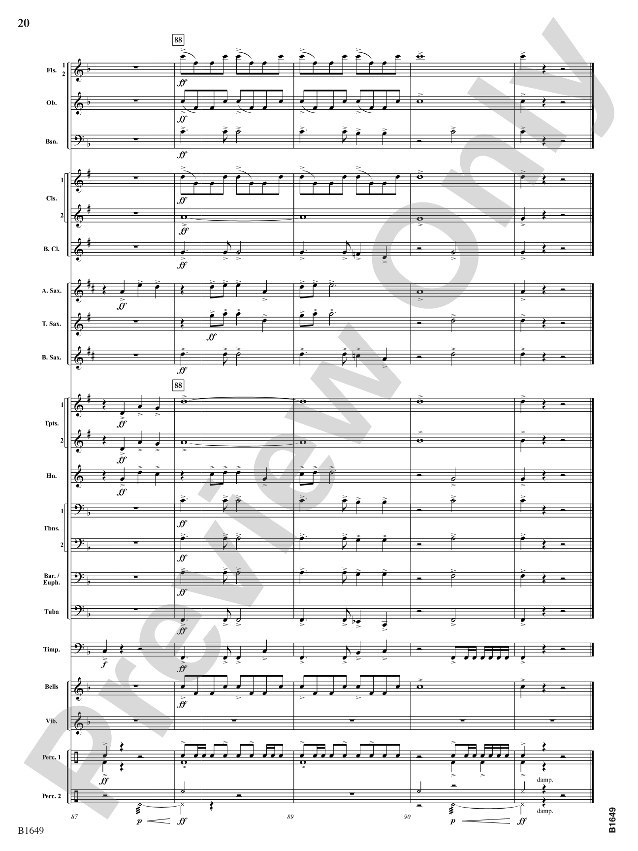 Epic Venture: Concert Band Conductor Score & Parts