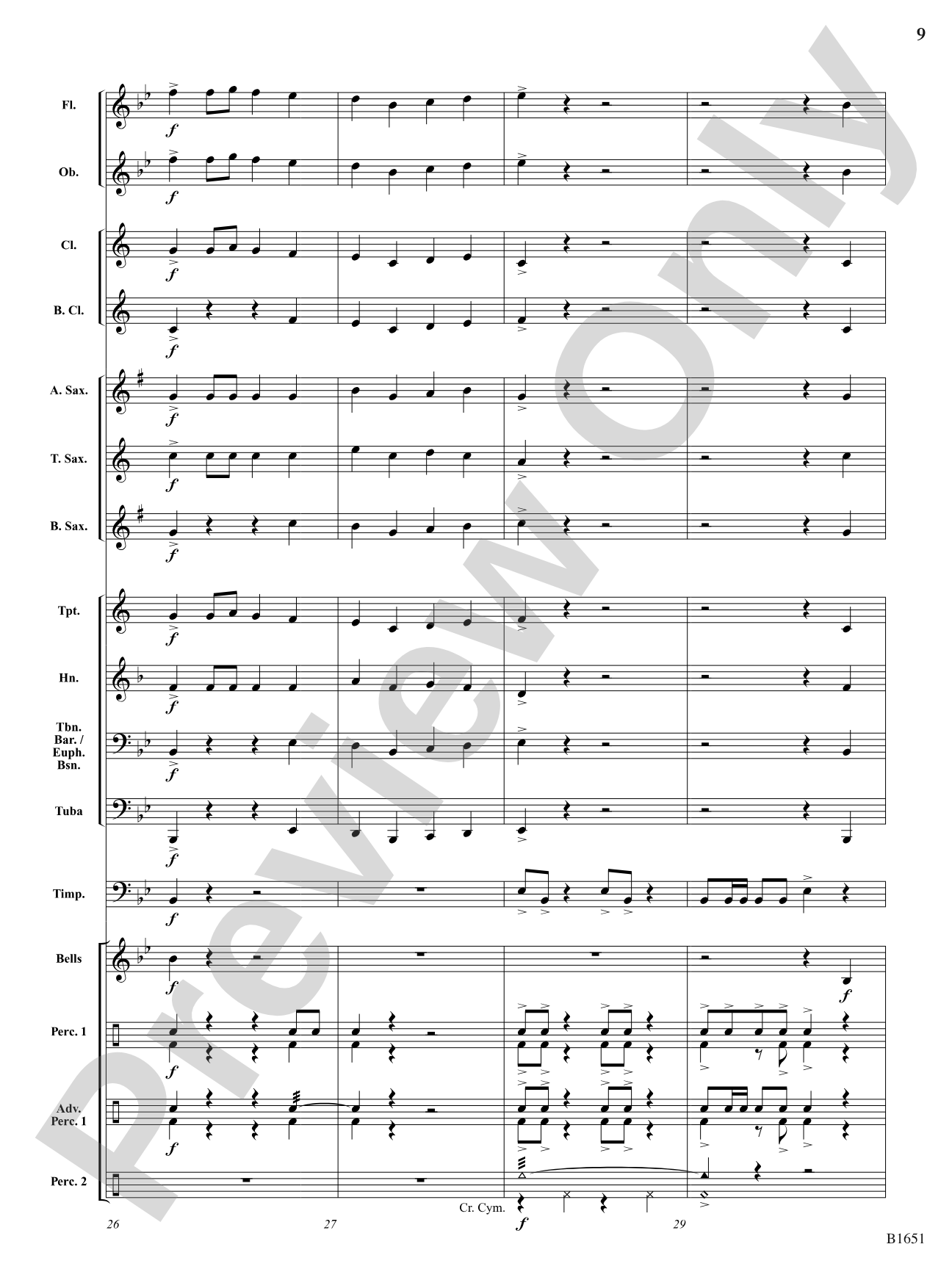 Fortitude: Concert Band Conductor Score & Parts