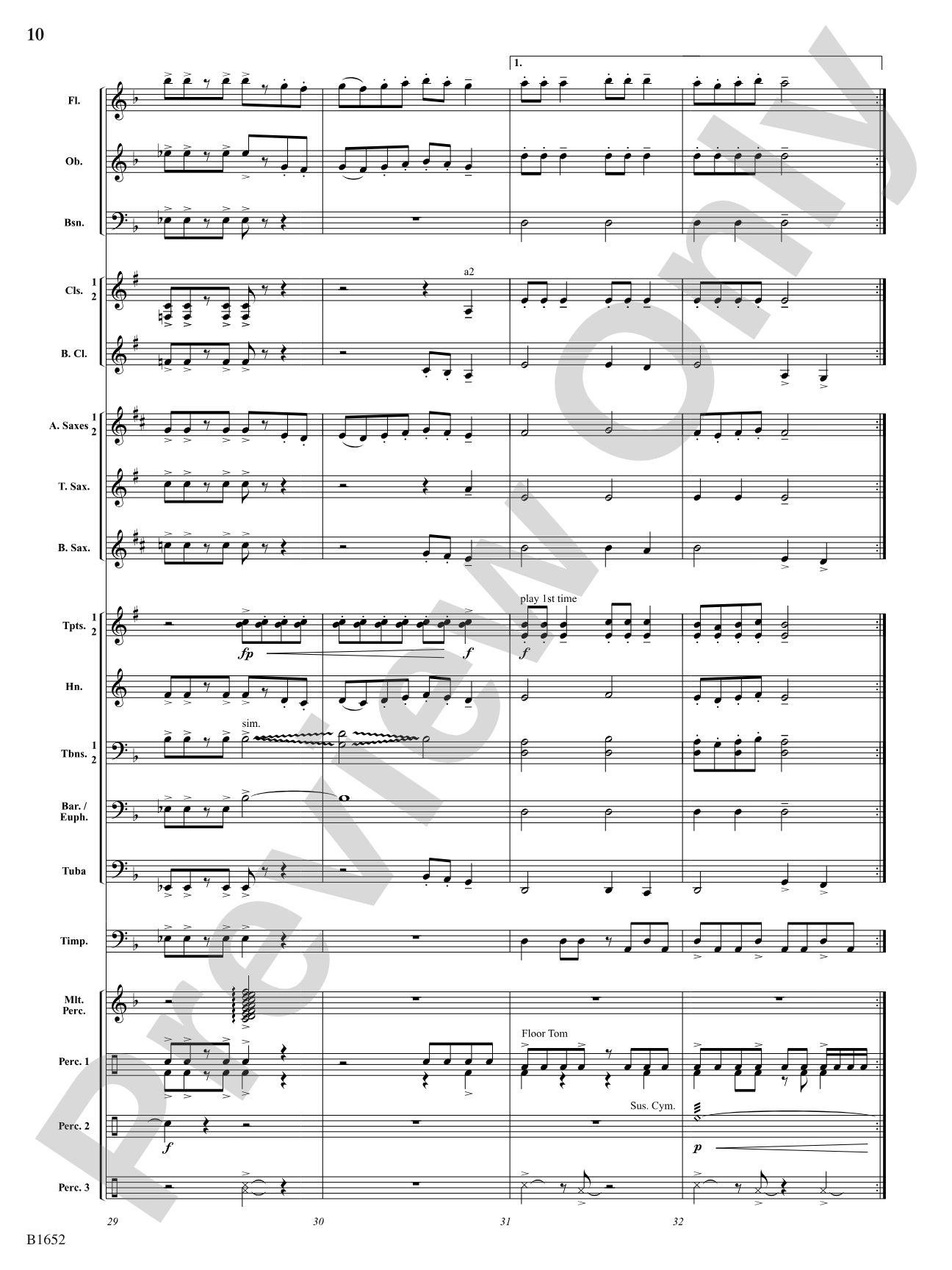 Extremis: Concert Band Conductor Score & Parts