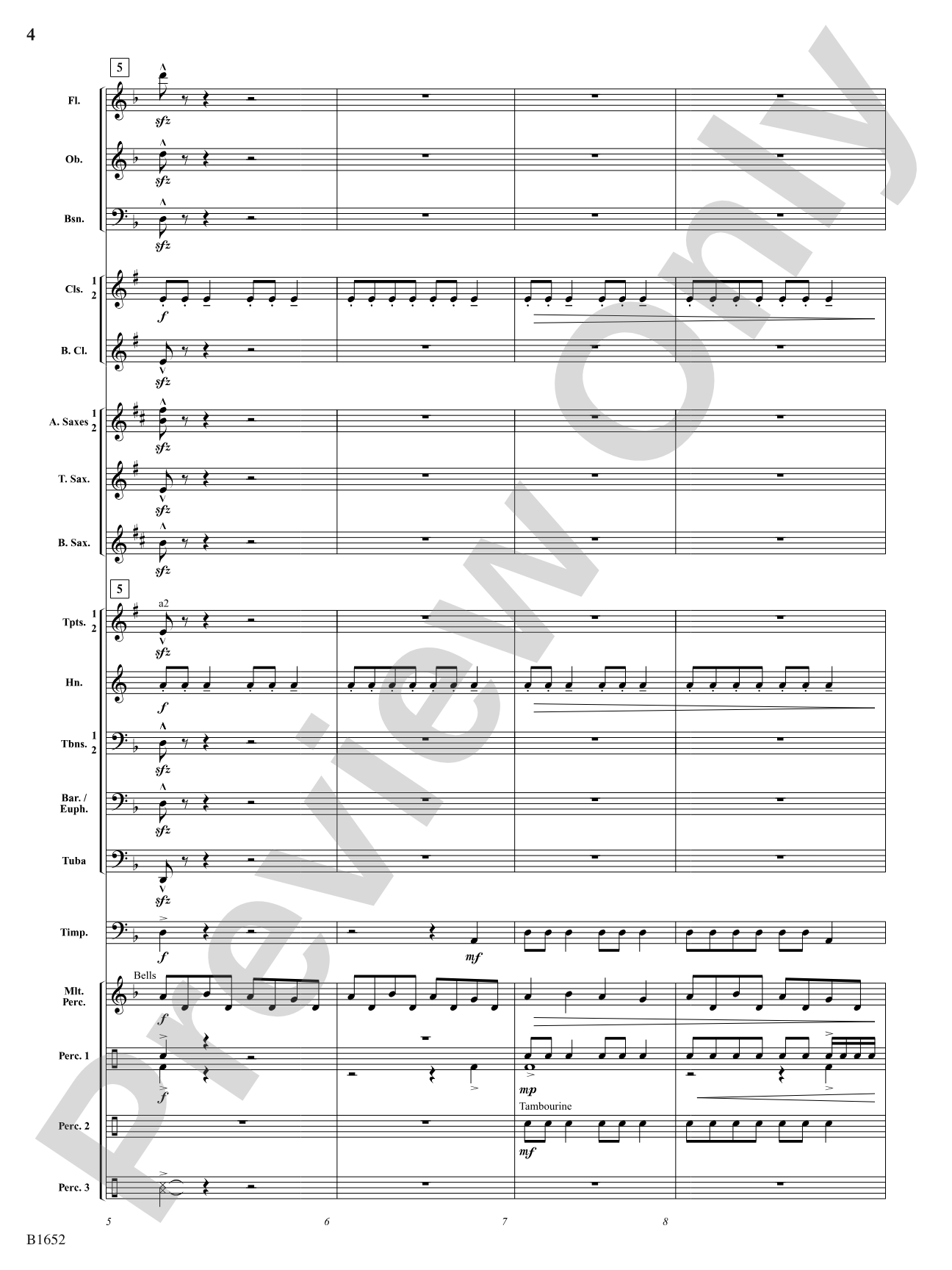 Extremis: Concert Band Conductor Score & Parts