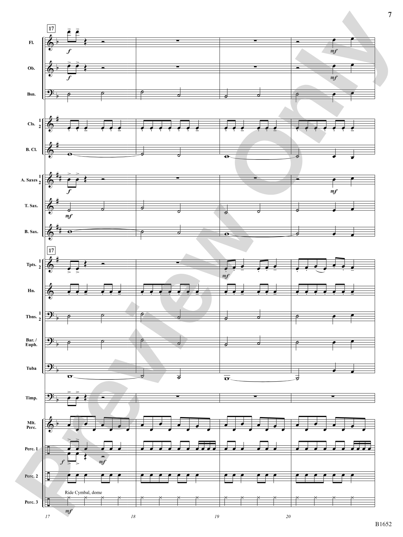 Extremis: Concert Band Conductor Score & Parts