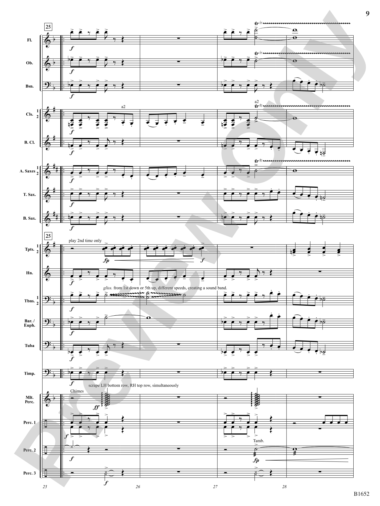 Extremis: Concert Band Conductor Score & Parts