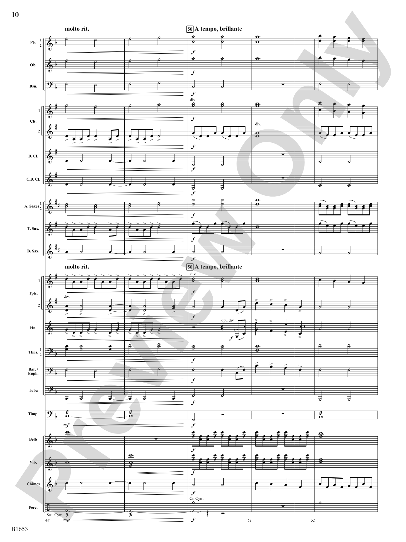Lullaby to the Moon: Score