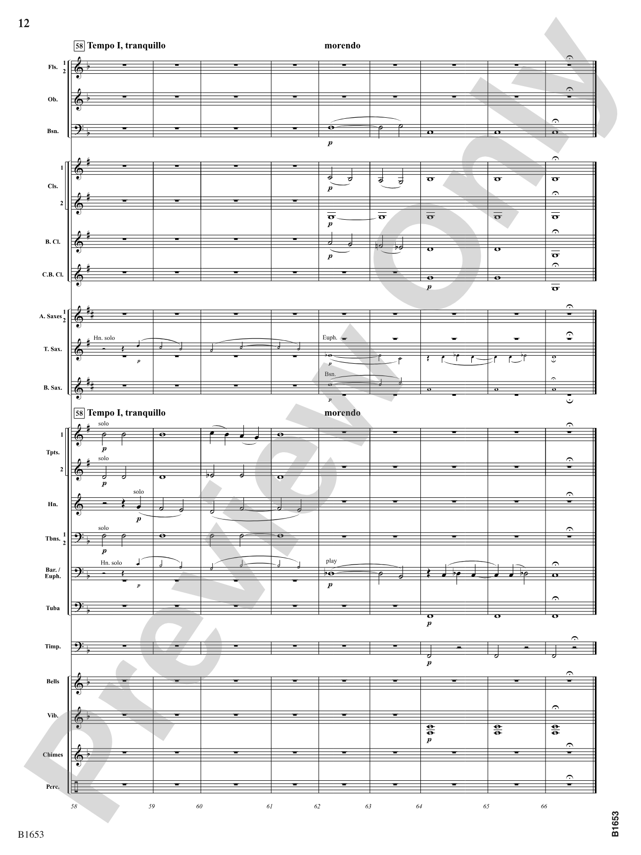 Lullaby to the Moon: Score