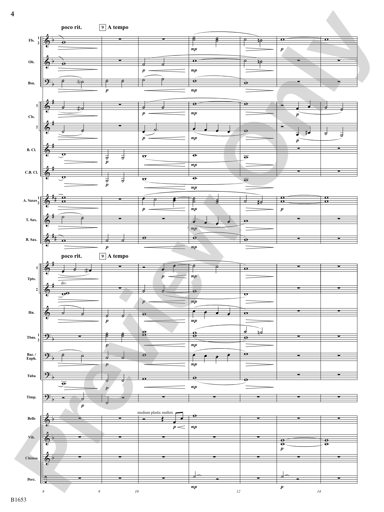 Lullaby to the Moon: Score