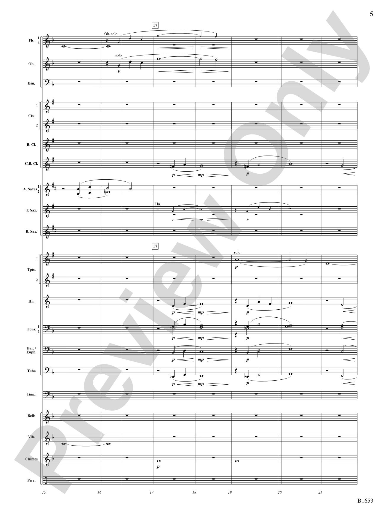 Lullaby to the Moon: Score