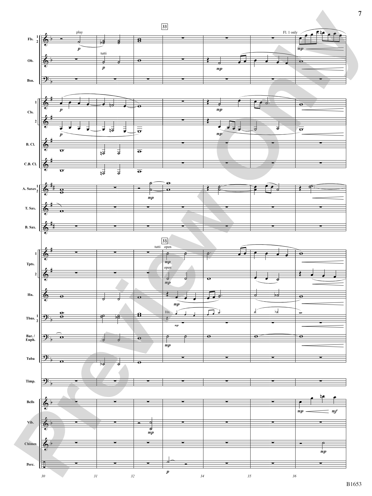 Lullaby to the Moon: Score