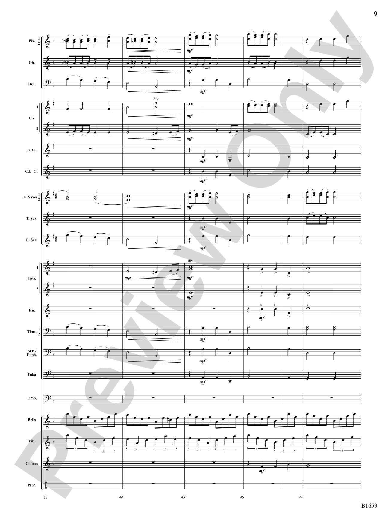 Lullaby to the Moon: Score