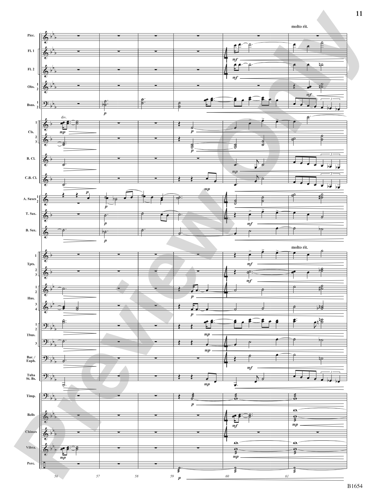 Grace: Concert Band Conductor Score & Parts