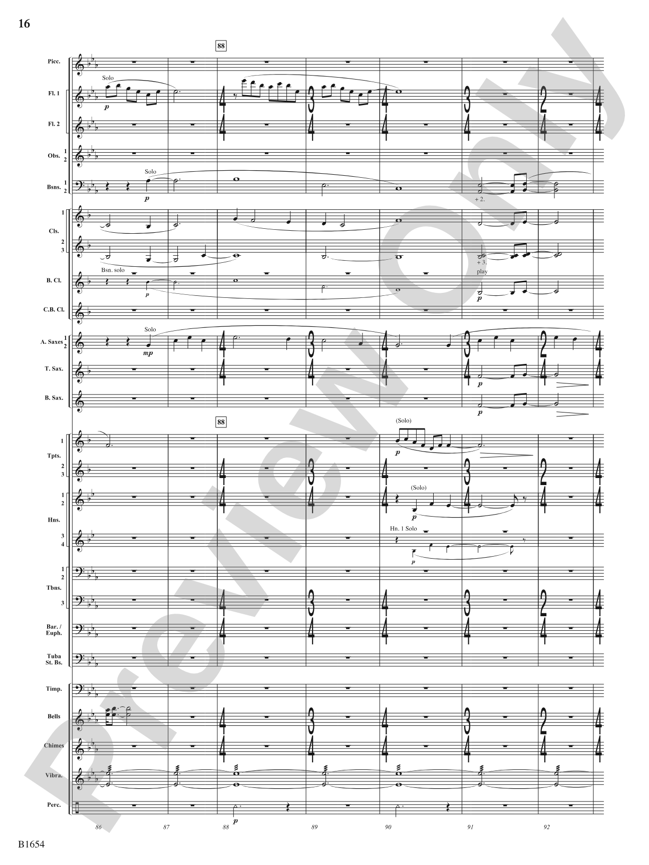 Grace: Concert Band Conductor Score & Parts